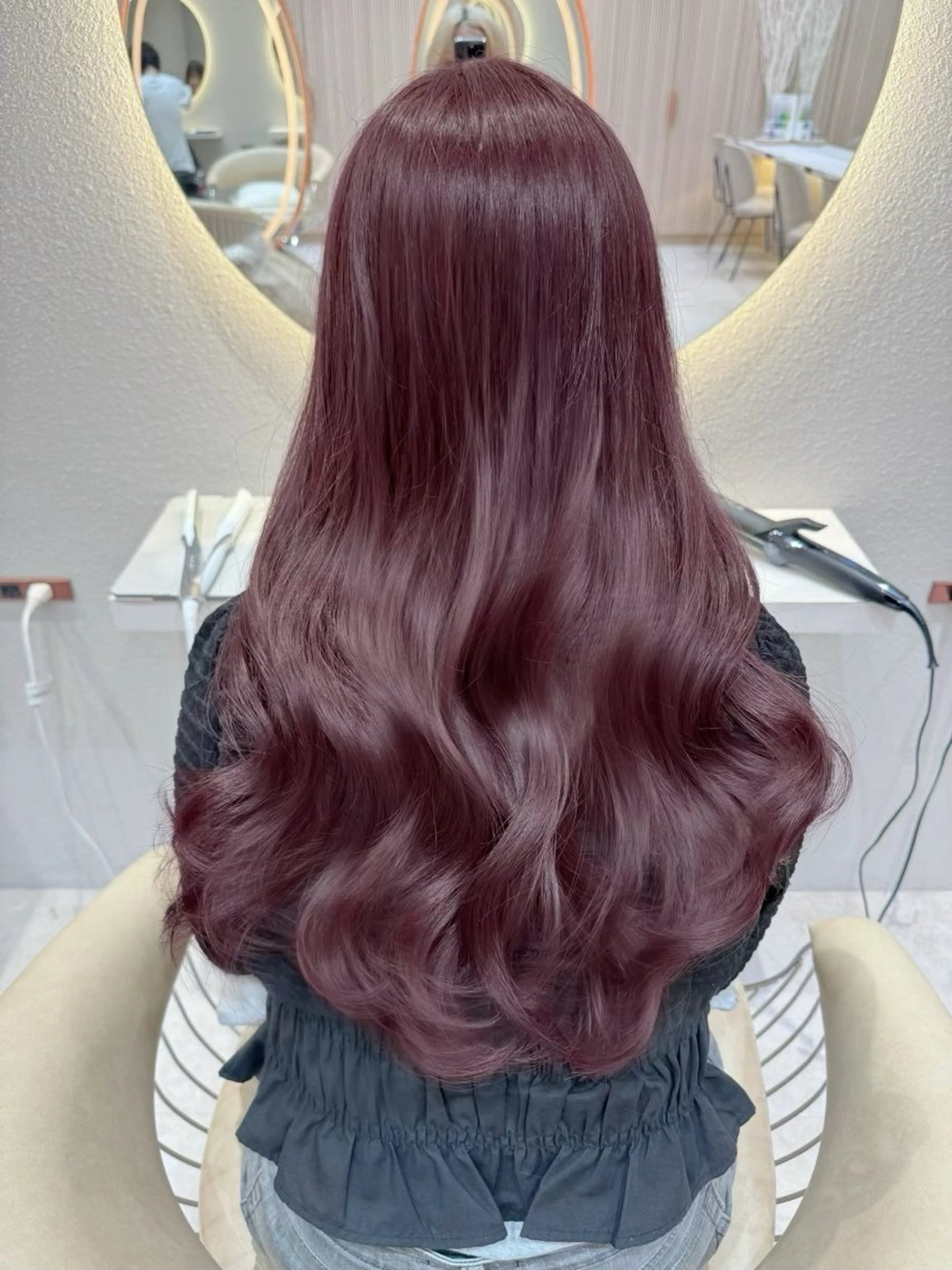 カラー カット ヘアカラー トリートメント ❤️ブリーチなし💚 ダブルカラー平野実花のヘアスタイル