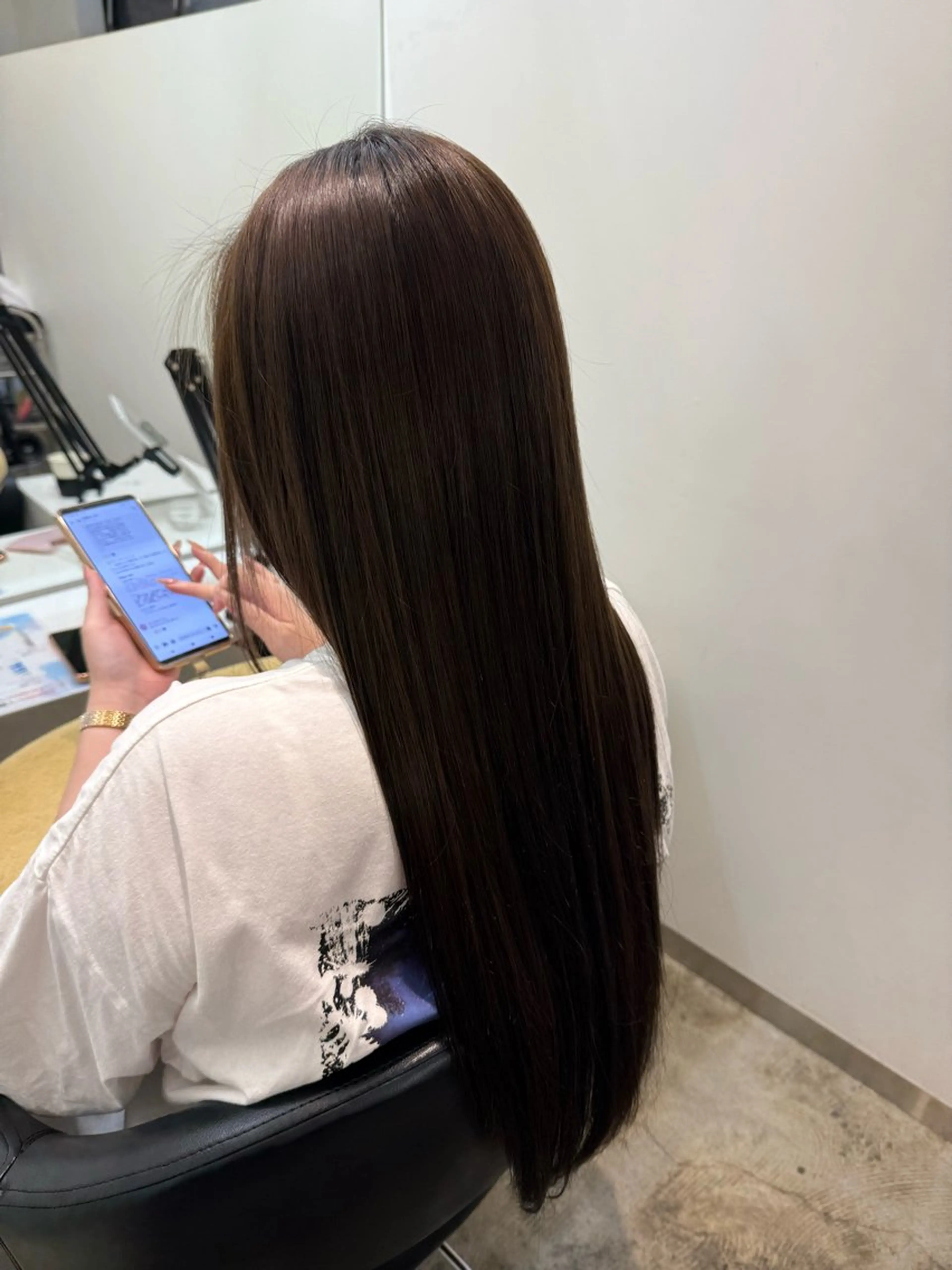 ロング 成田 悠莞のヘアスタイル