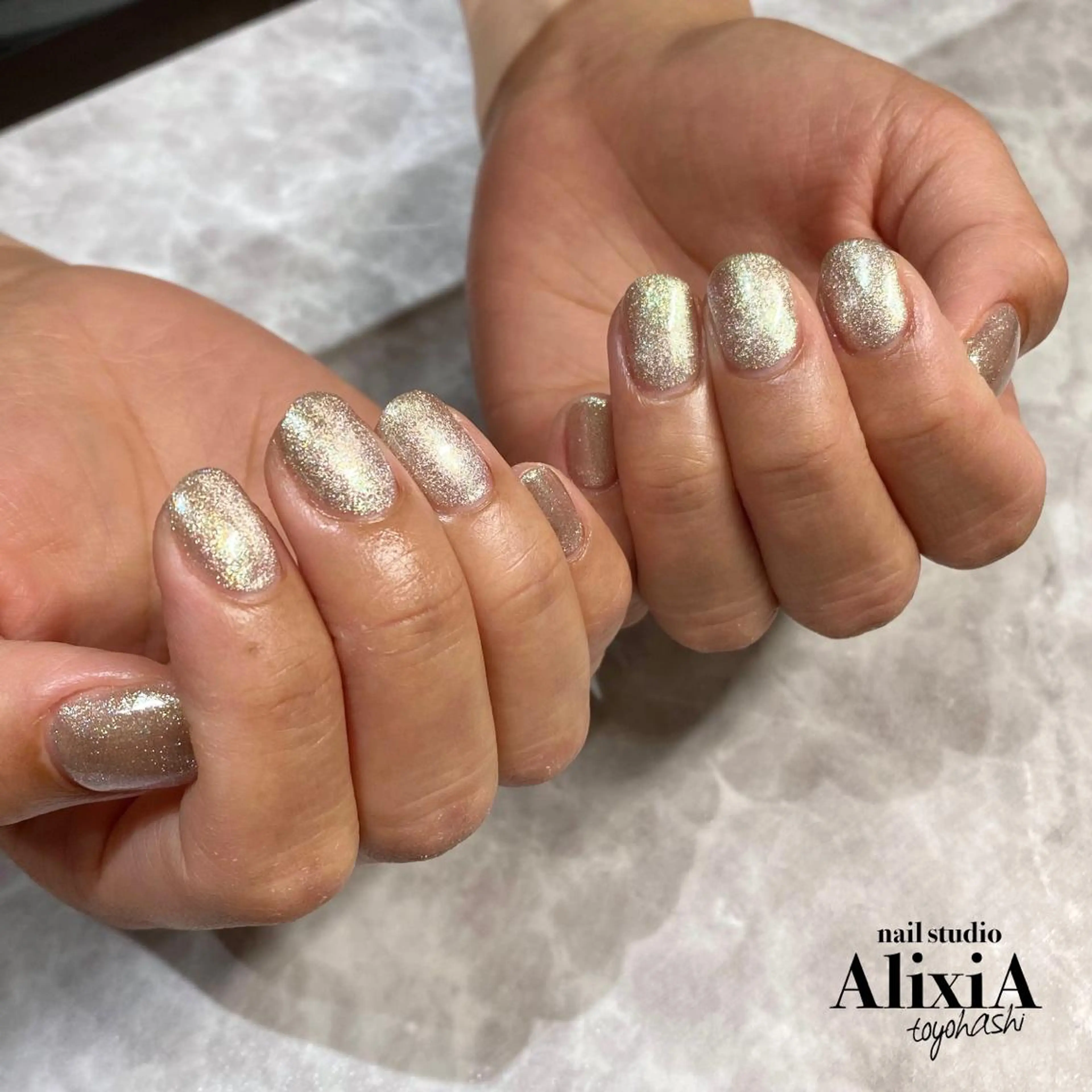 ネイル ハンドネイル AlixiA nail studio所属・AlixiA ゆみのネイルデザイン