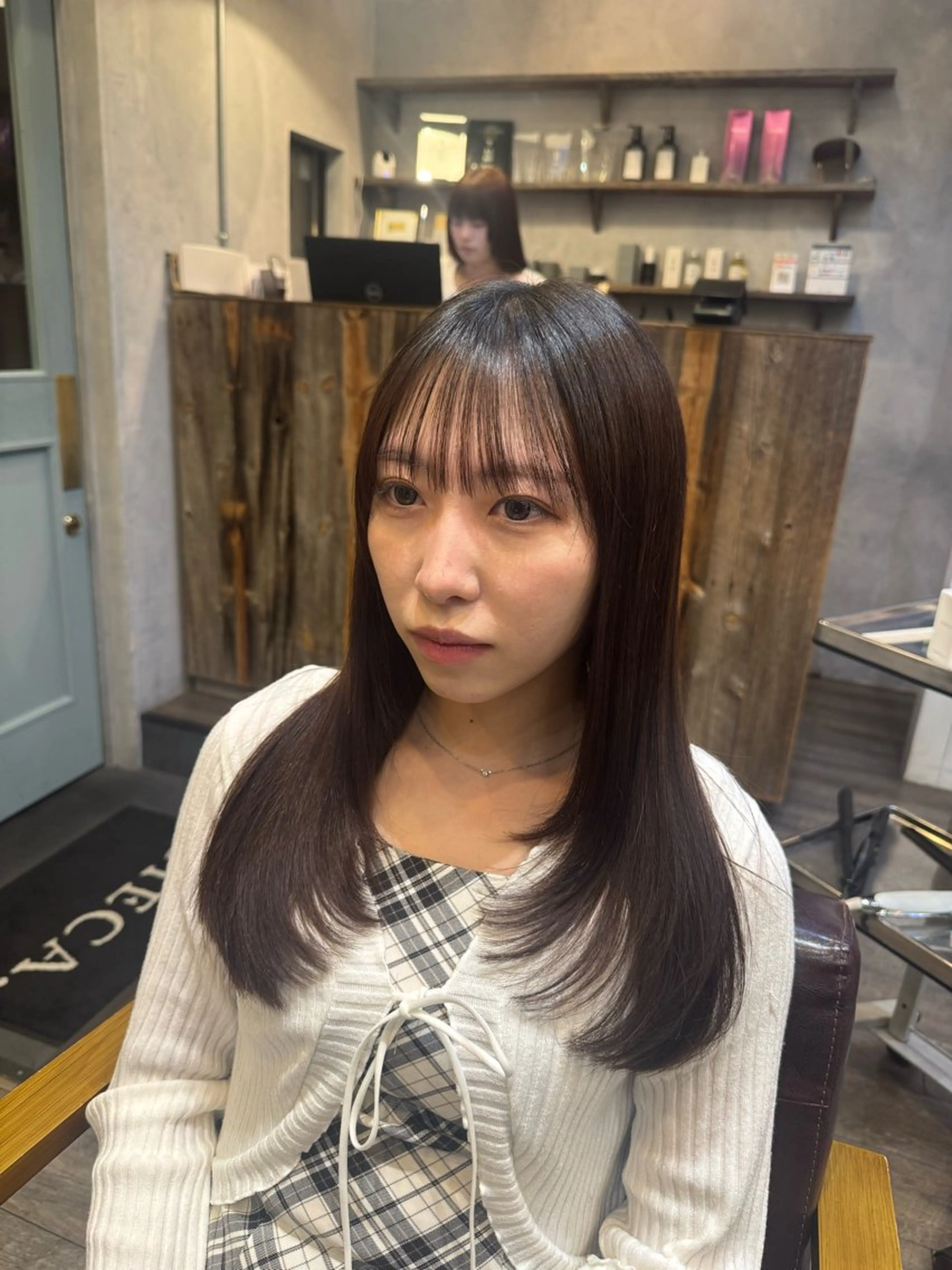 セミロング 東城 雄伍のヘアスタイル
