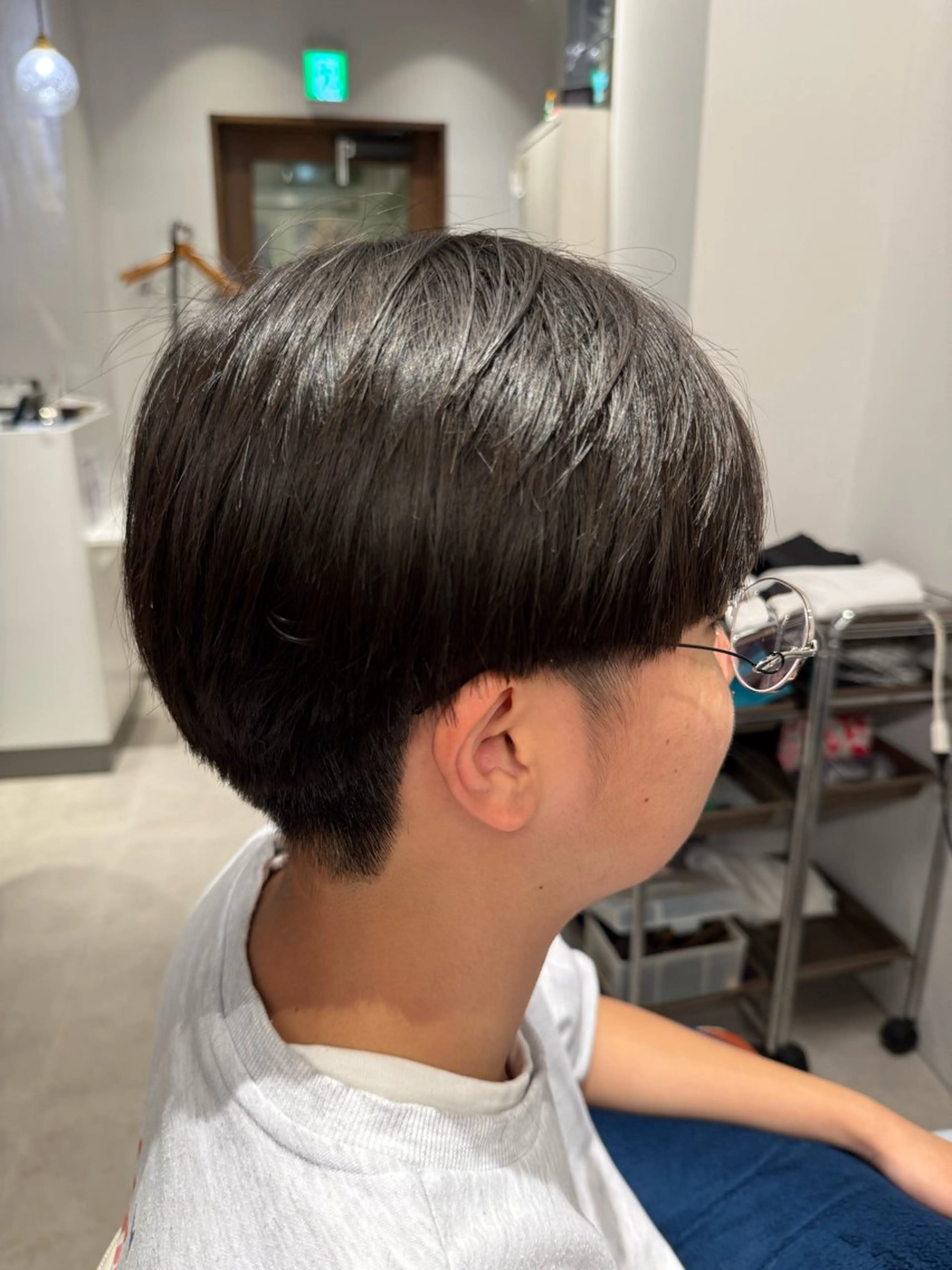 メンズ マッシュ 刈り上げ 高石 乃愛のヘアスタイル