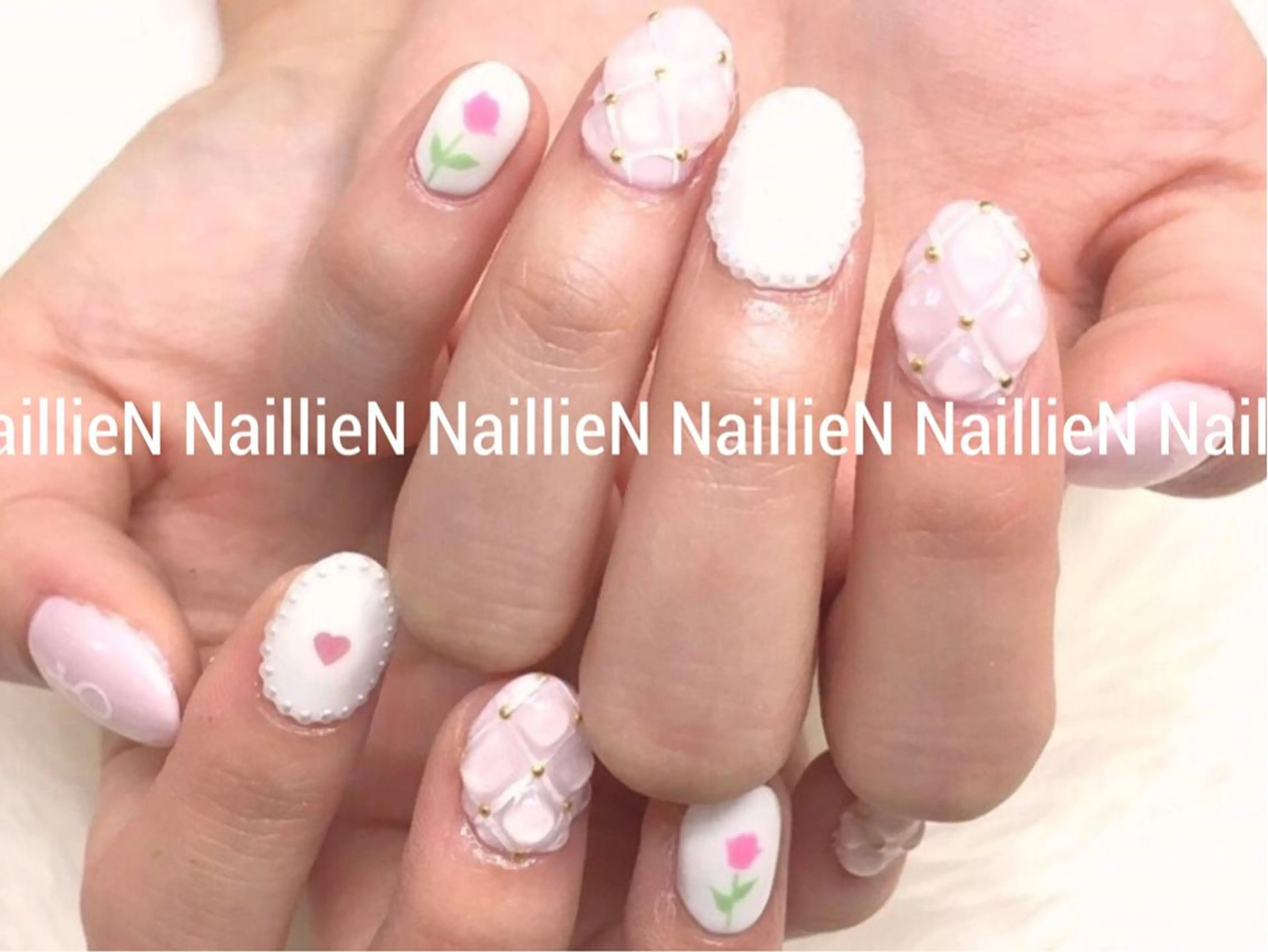 ネイル 持ち込み Nail lieNのネイルデザイン