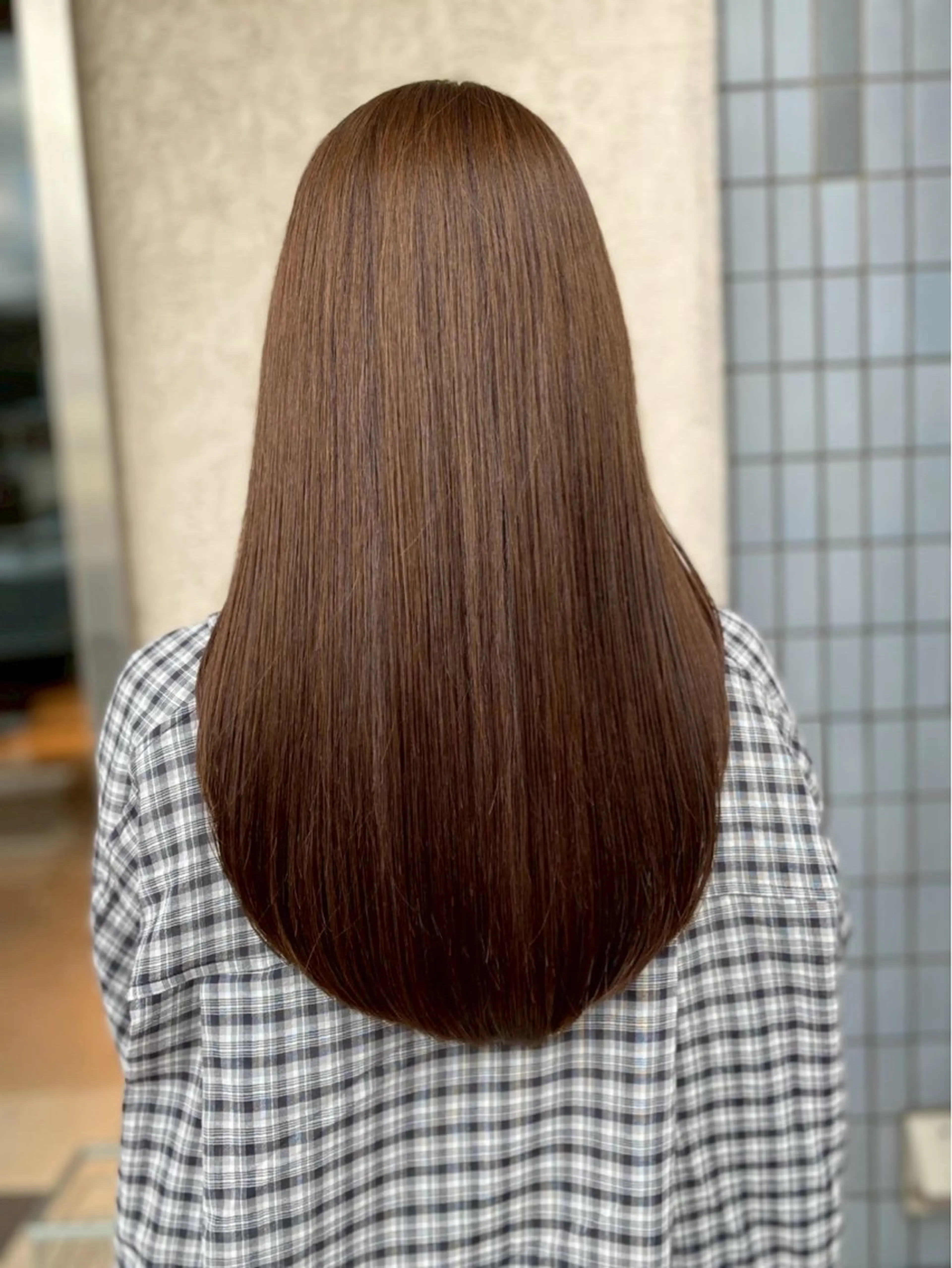 カラー ヘアカラー 透け感ベージュカラー ／Reinaのヘアスタイル