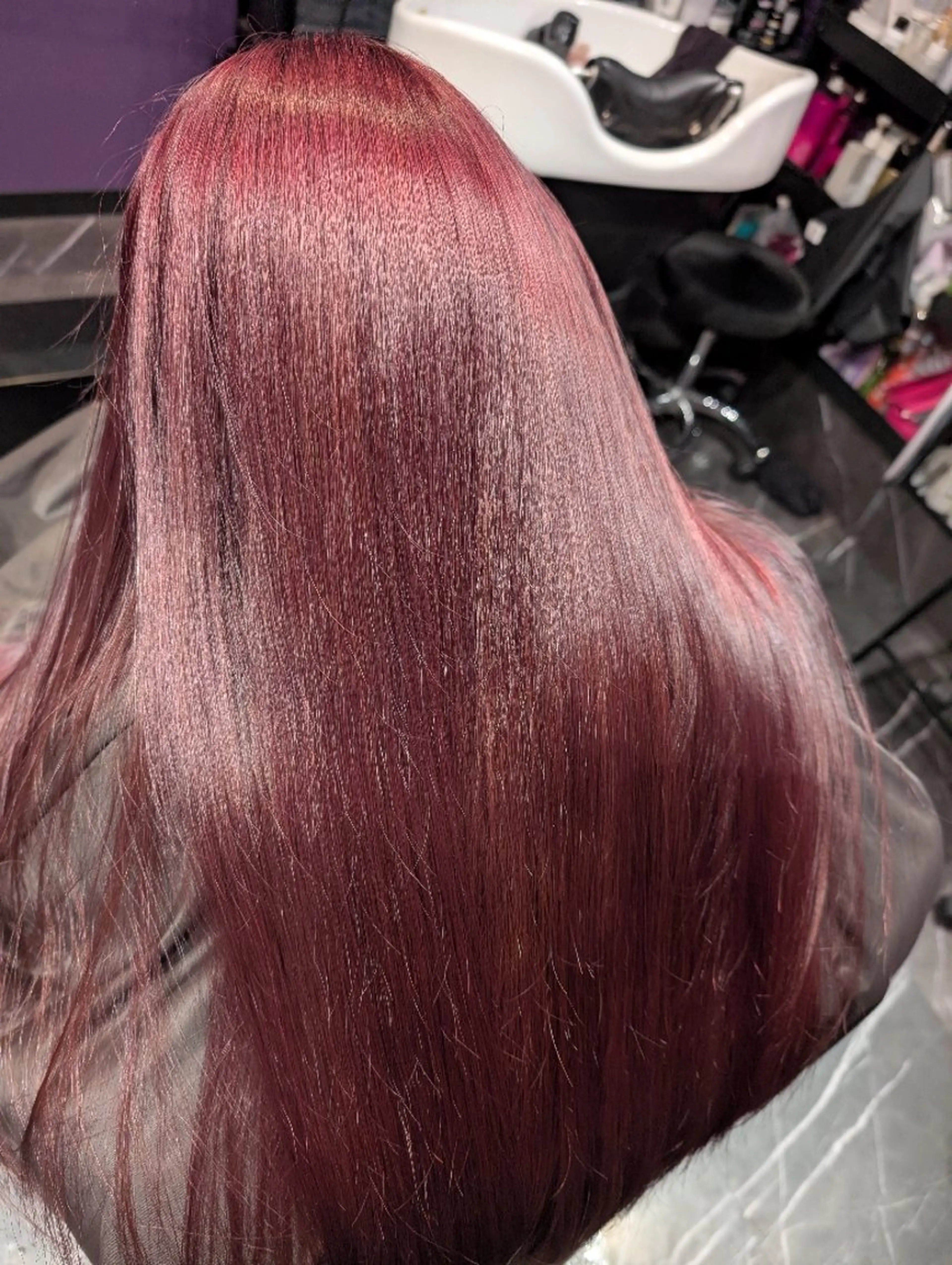 ロング 渡辺 康行のヘアスタイル