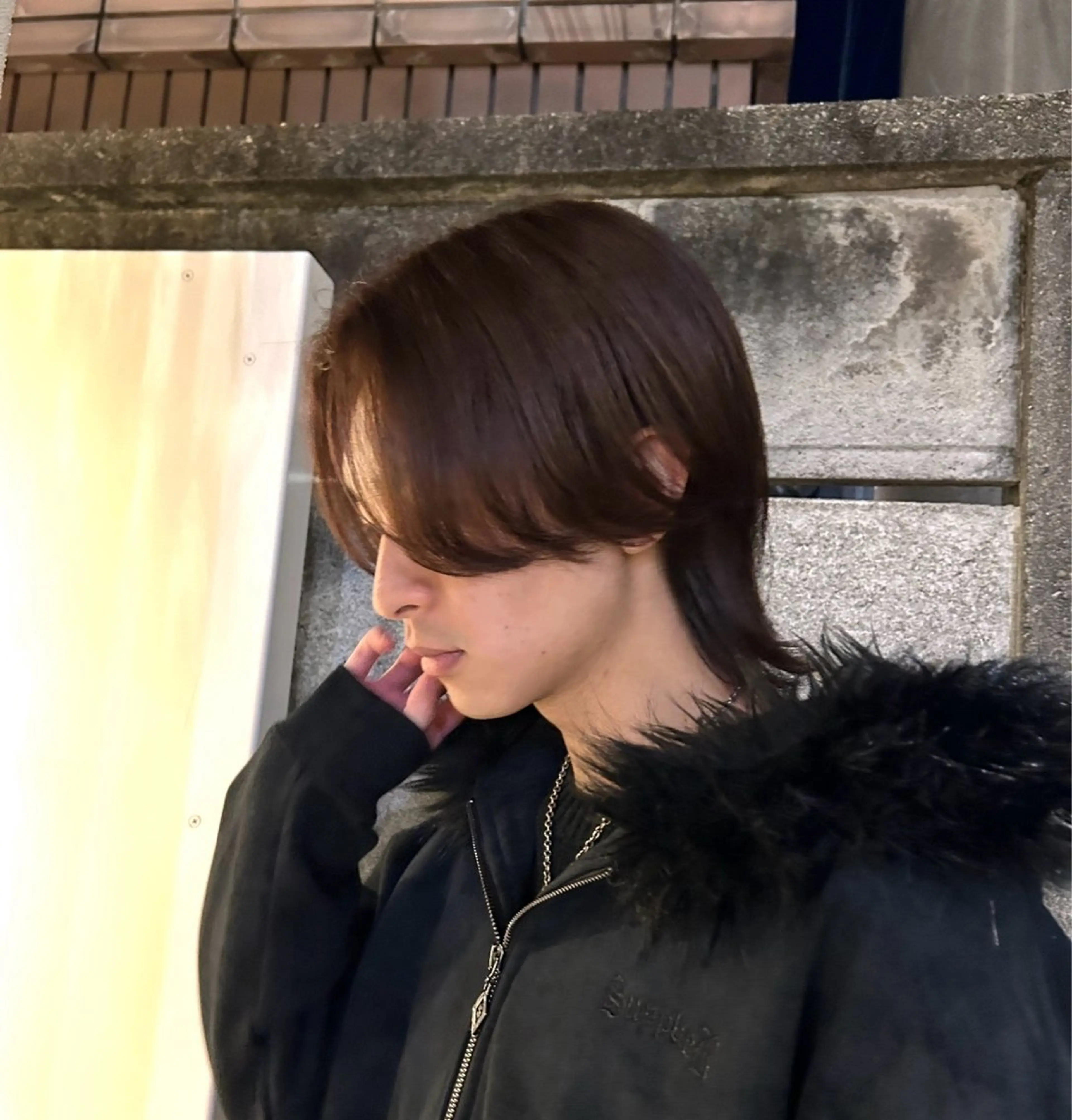 カラー メンズ 米谷 優吉のヘアスタイル