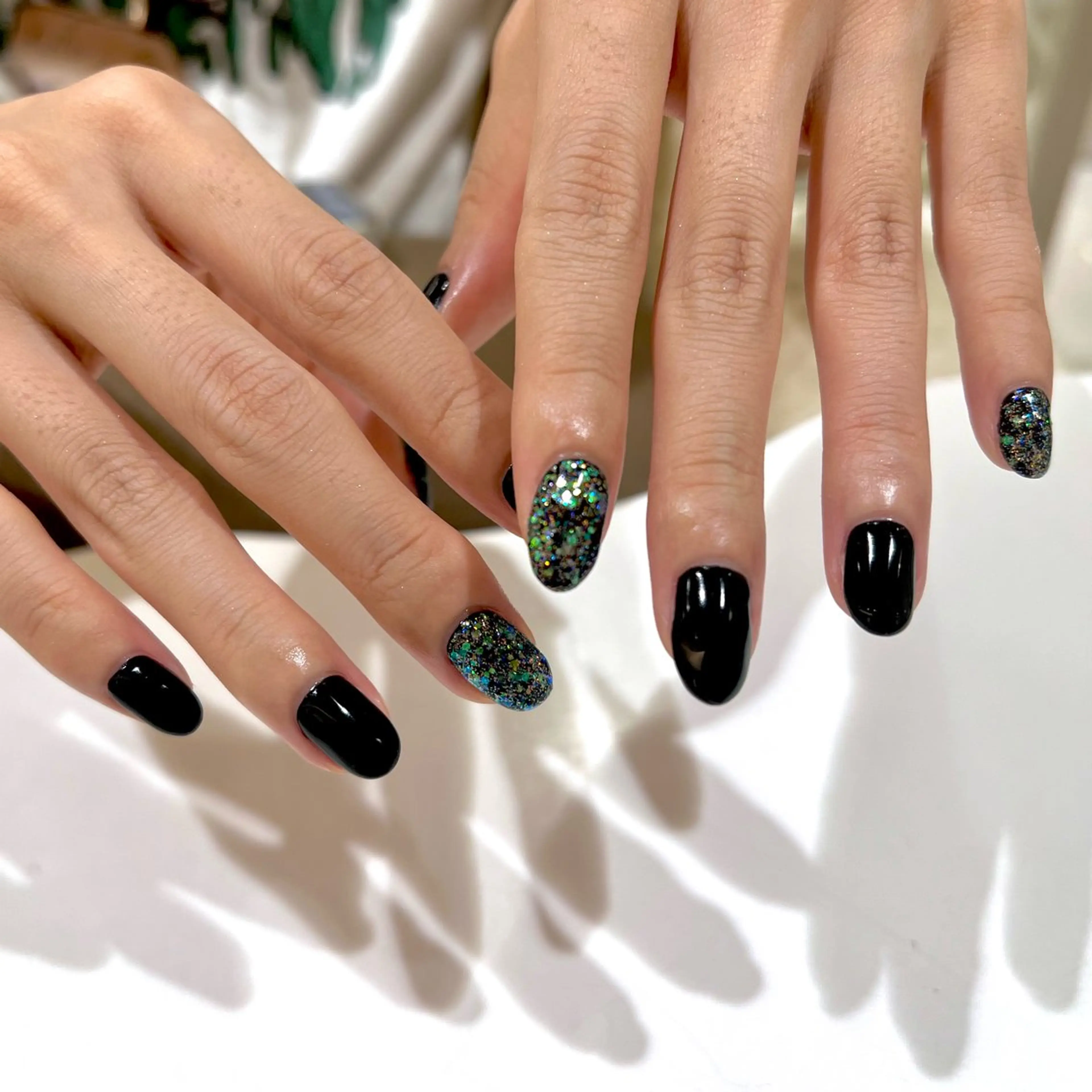 ネイル 持ち込み ハンドネイル 田中 夏海のネイルデザイン