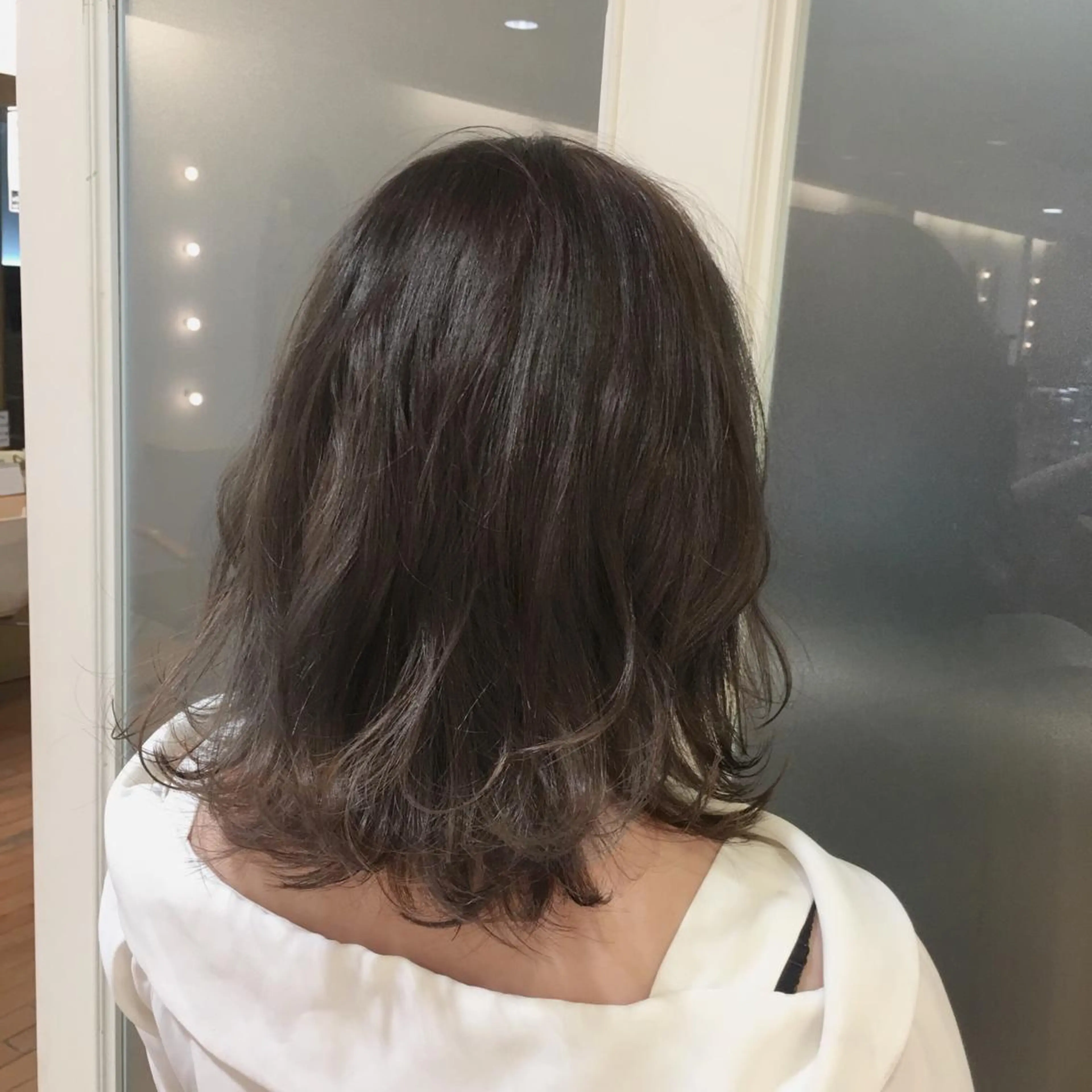 ミディアム カラー ブリーチ ケアブリーチ 加藤 あやみのヘアスタイル