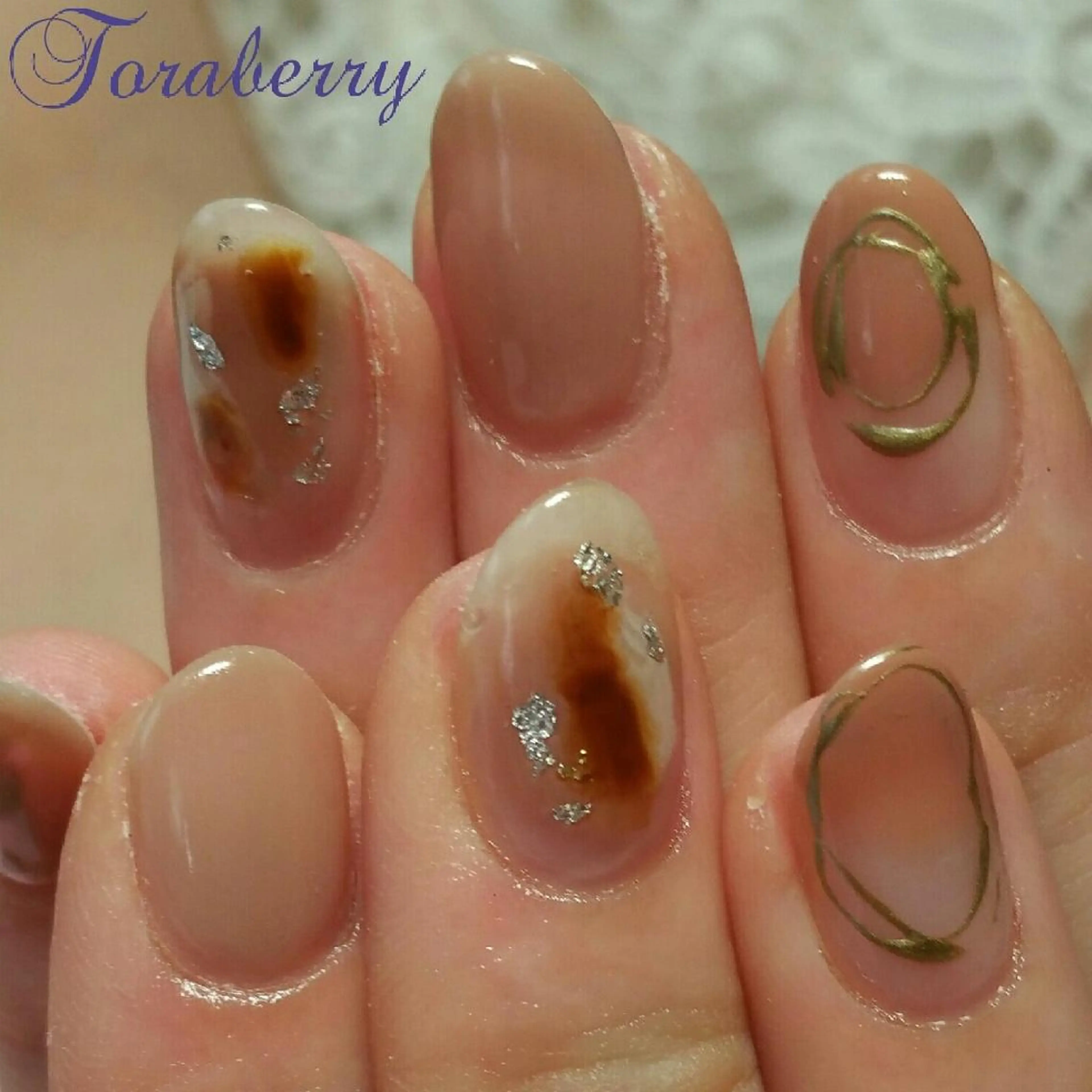 ネイル ニュアンスネイル ハンドネイル ネイリスト なつみのネイルデザイン