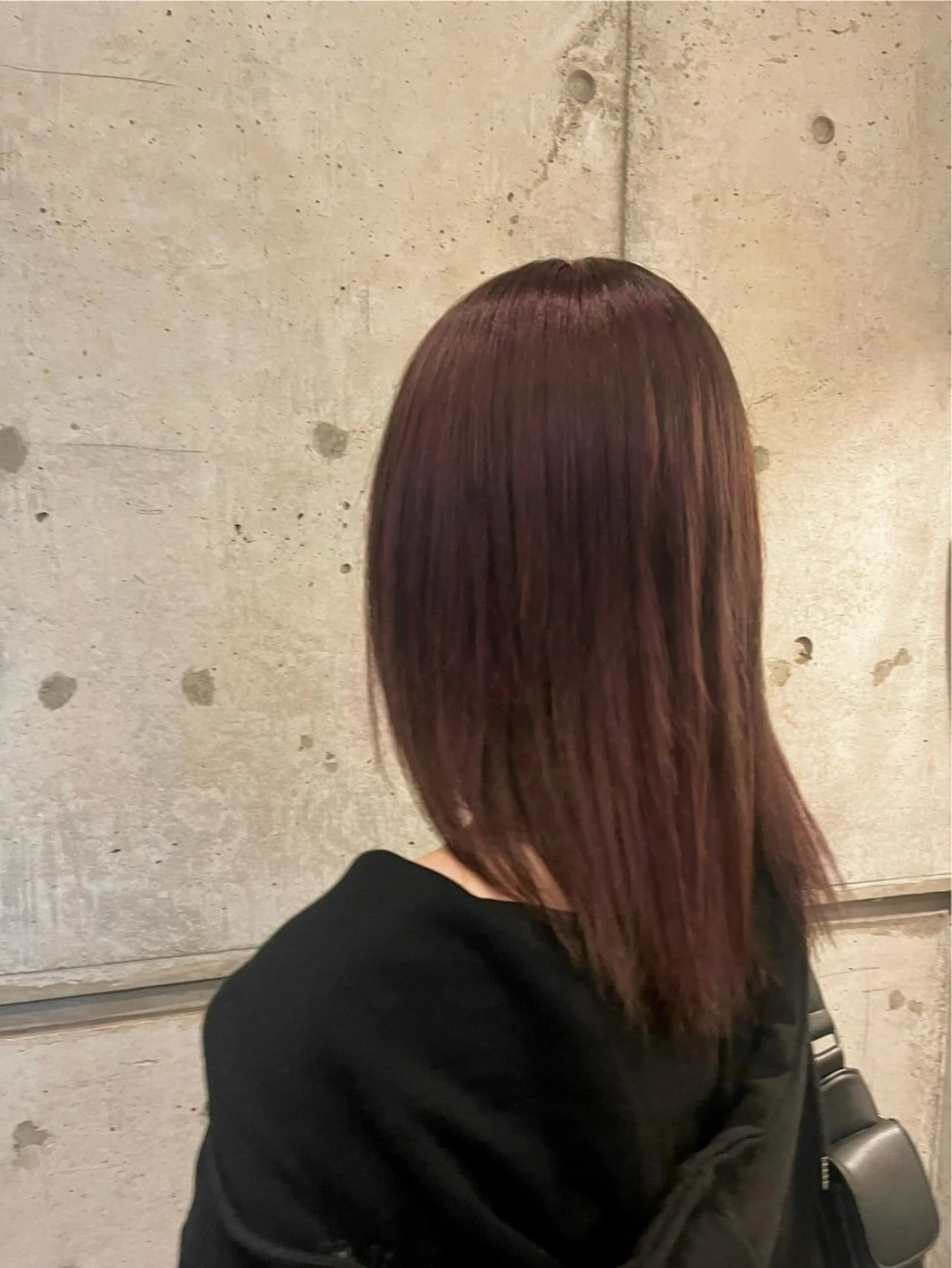 カラー ブラウンカラー ピンクカラー eMu🫧 〜𝑴𝒊𝒖〜のヘアスタイル