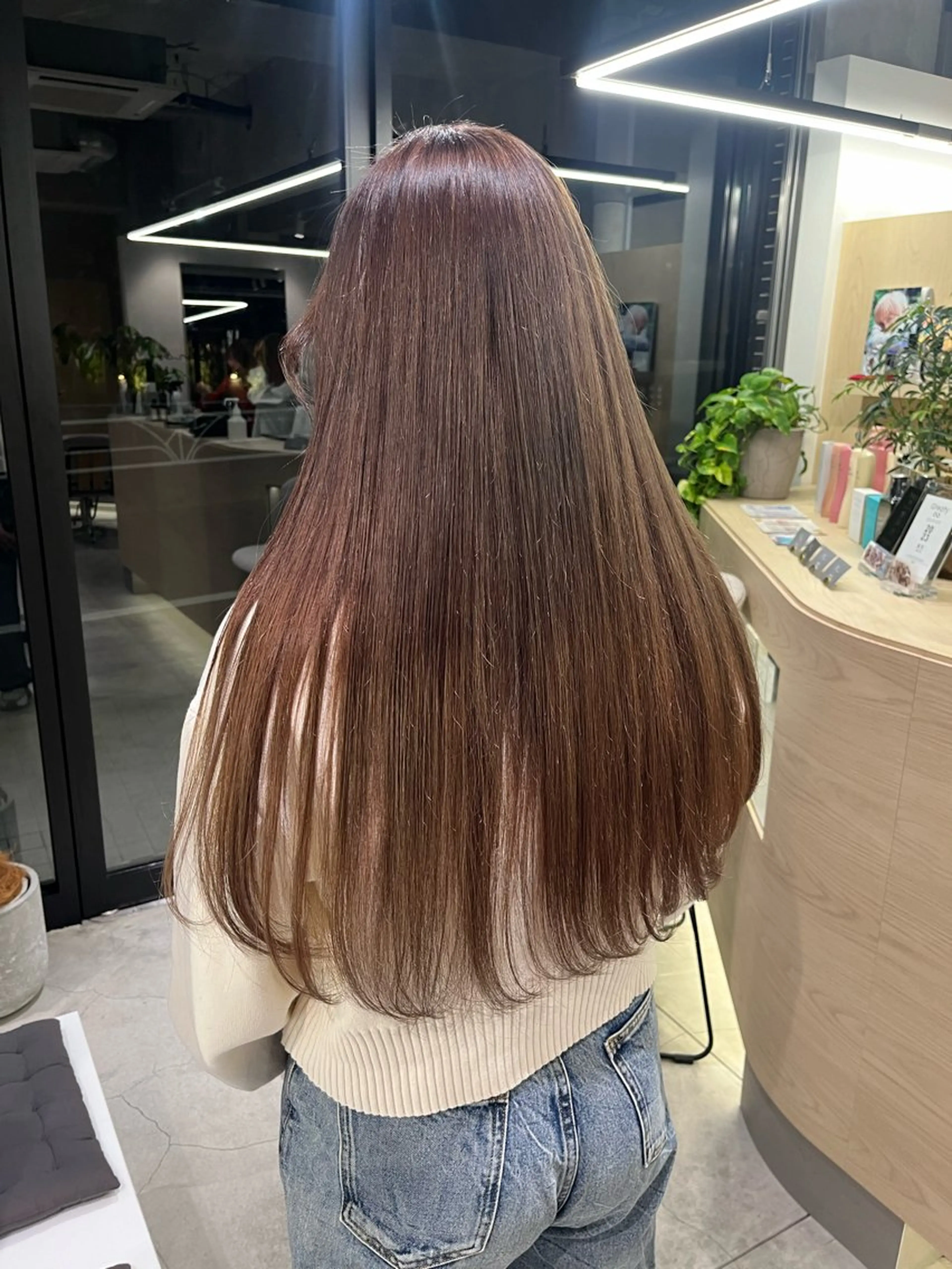 ロング カラー 結衣/ 無料カットモデル🎀のヘアスタイル