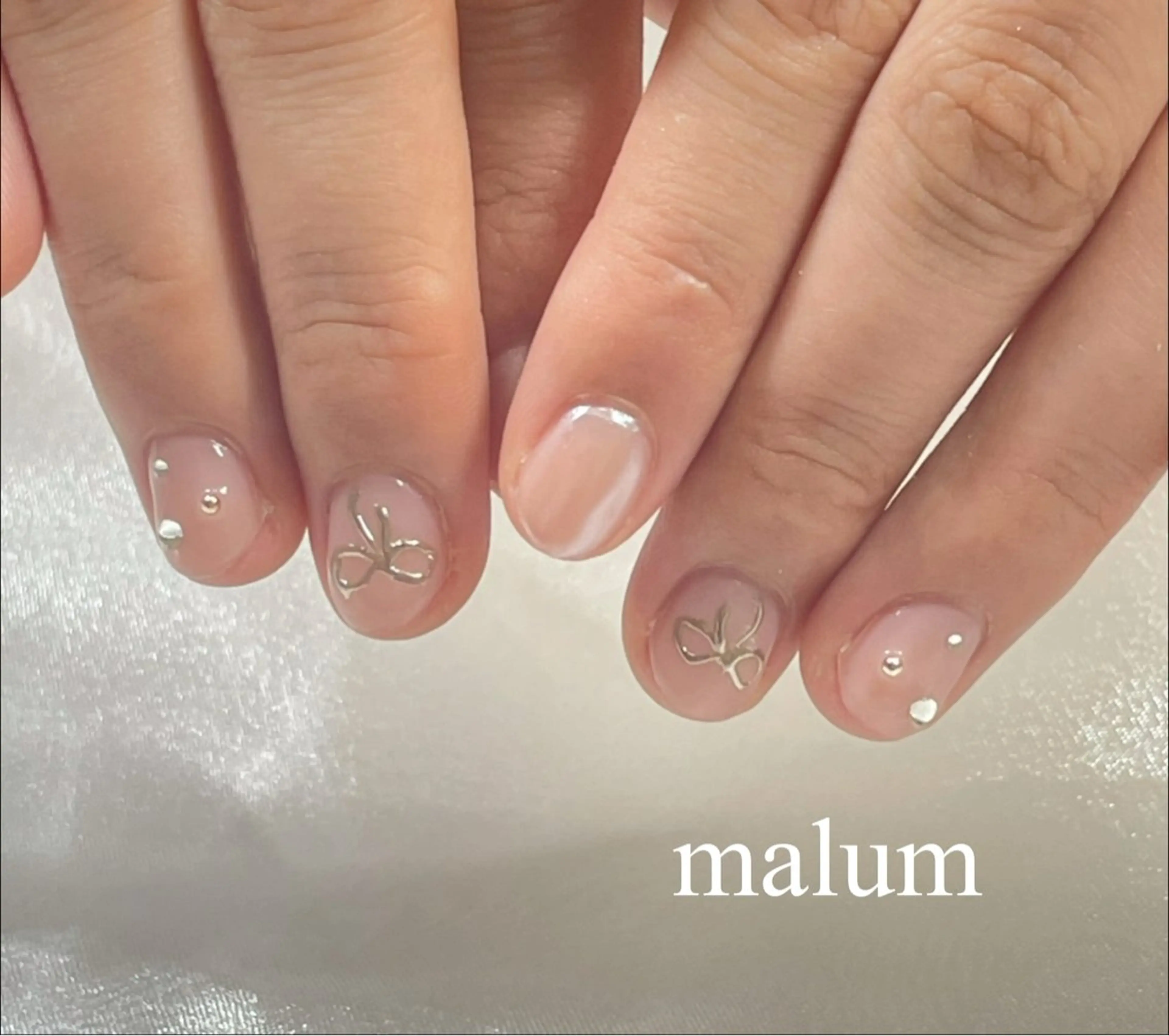 ネイル ハンドネイル malum nailのネイルデザイン