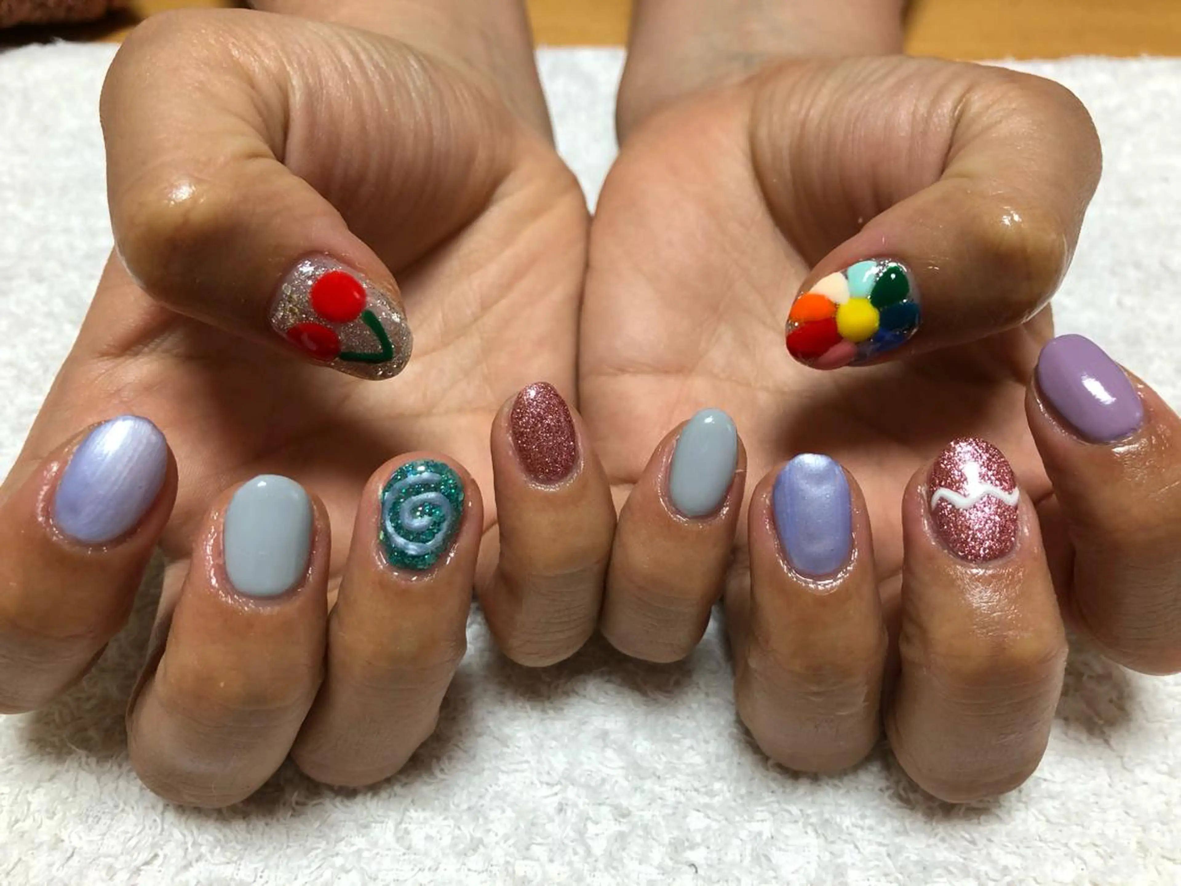 ネイル private_ salon.Leaのネイルデザイン