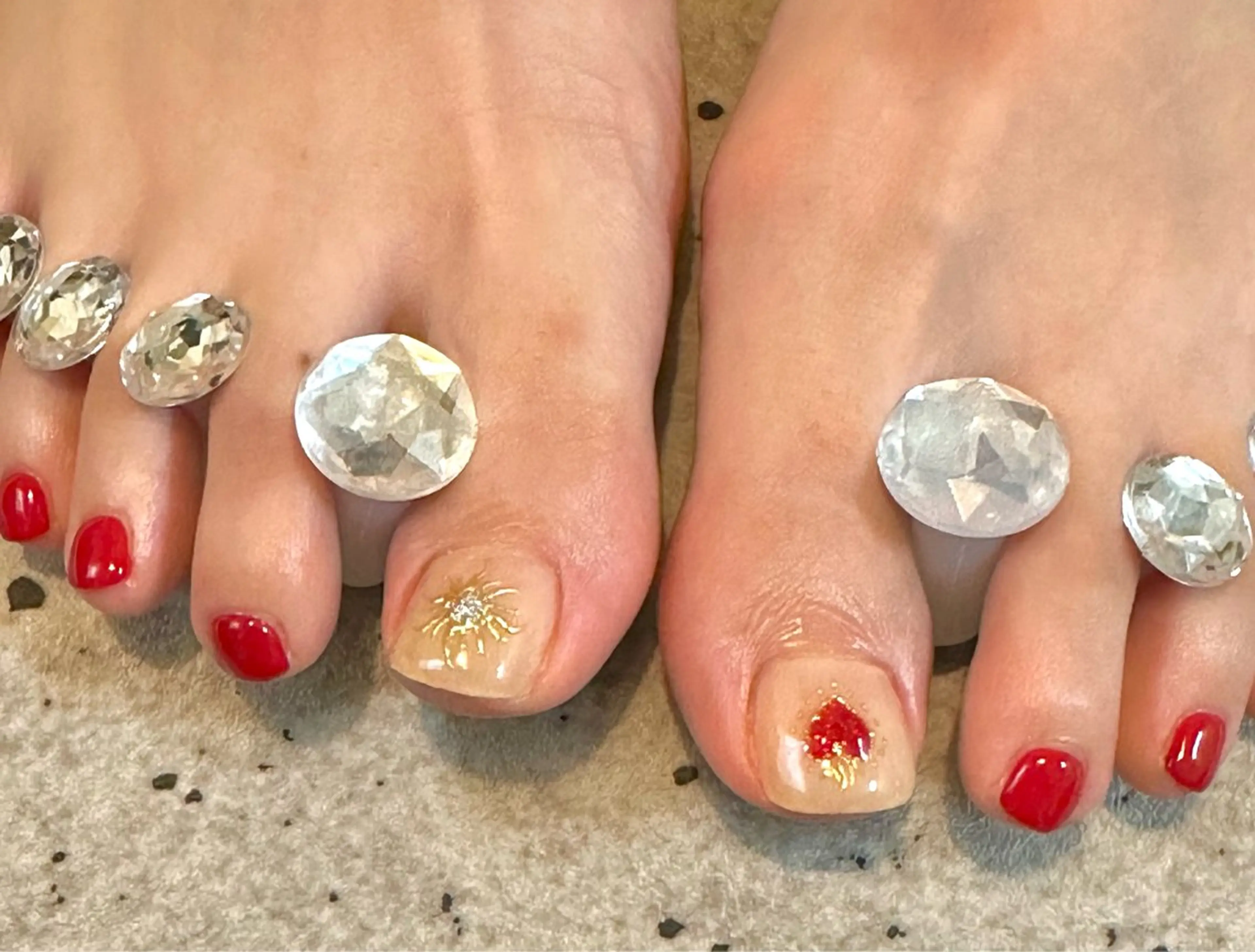 ネイル アートネイル フットネイル GéRanium Harukaのネイルデザイン