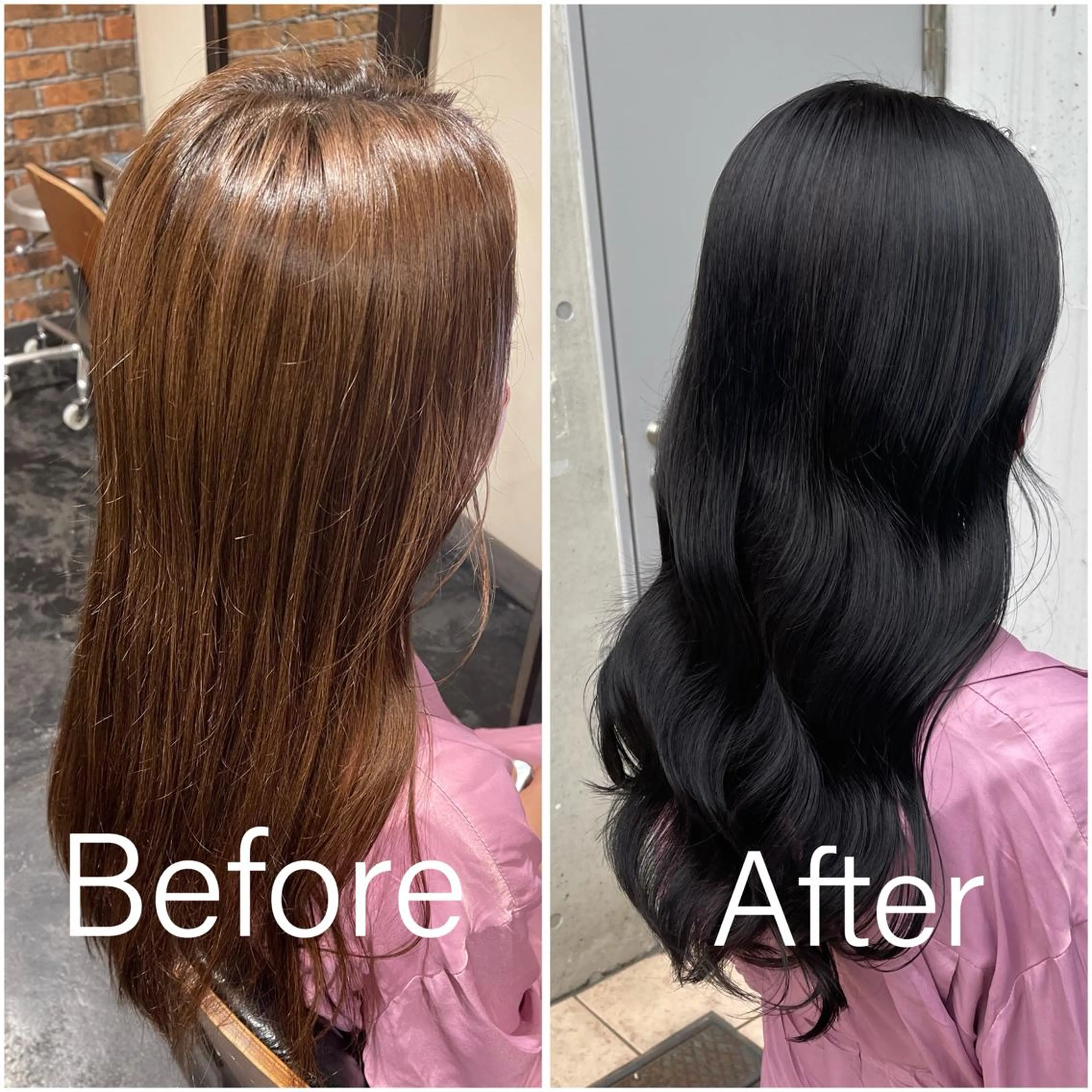 ロング アッシュ 泉 堅也のヘアスタイル