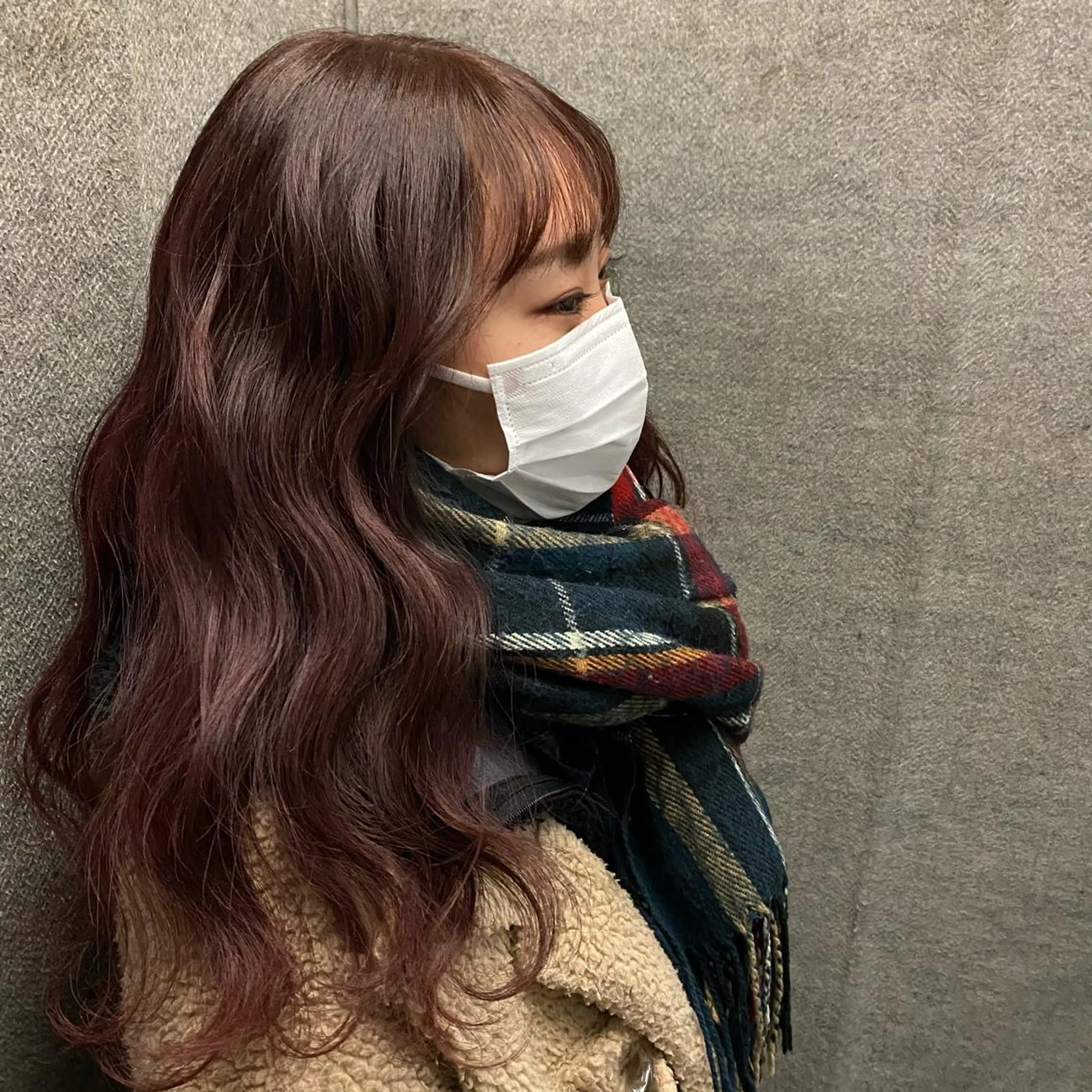 セミロング カラー MOE🐈‍⬛🎀 エクステ/ワンホンのヘアスタイル