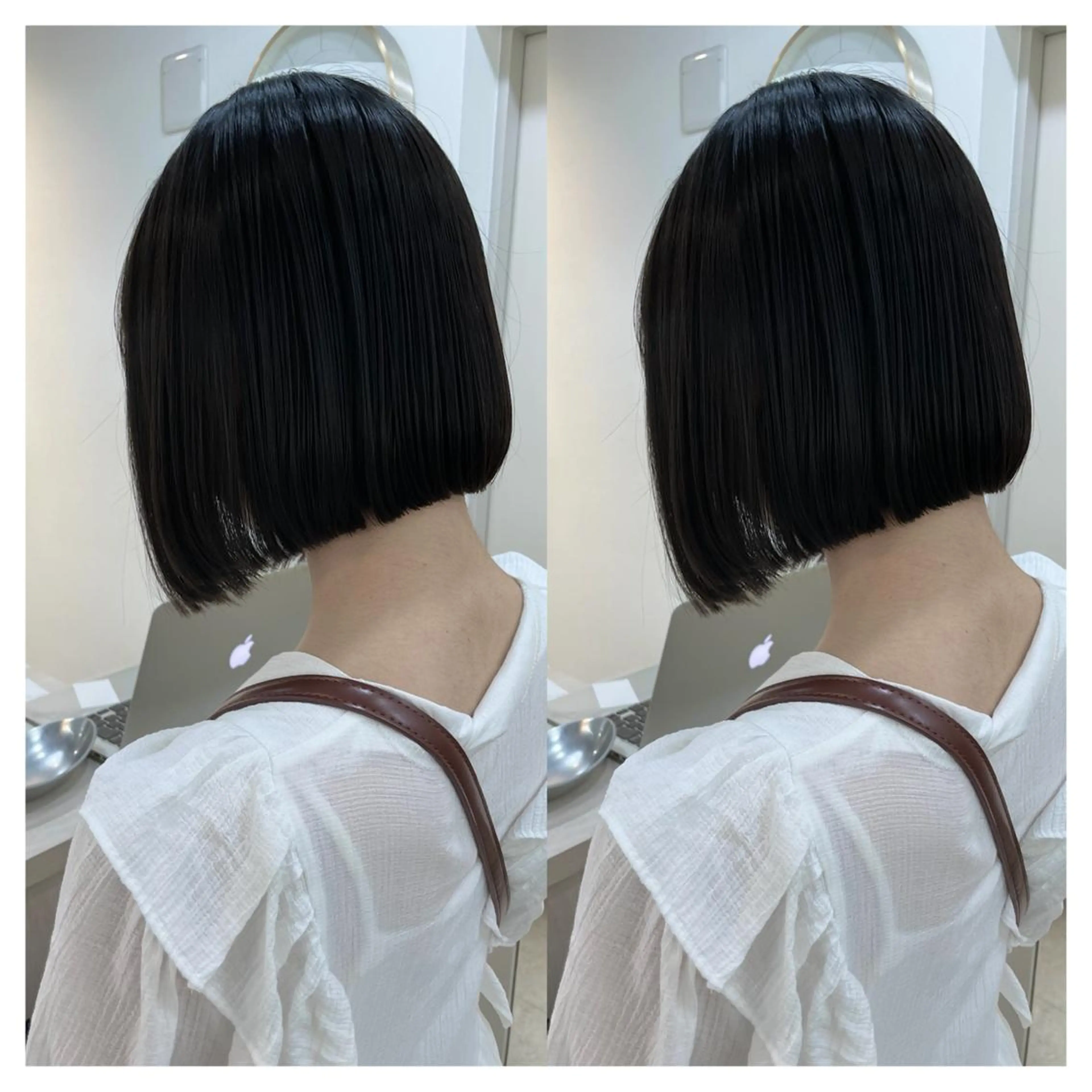 ショート カット ヘアカラー トリートメント 村山 茉衣のヘアスタイル