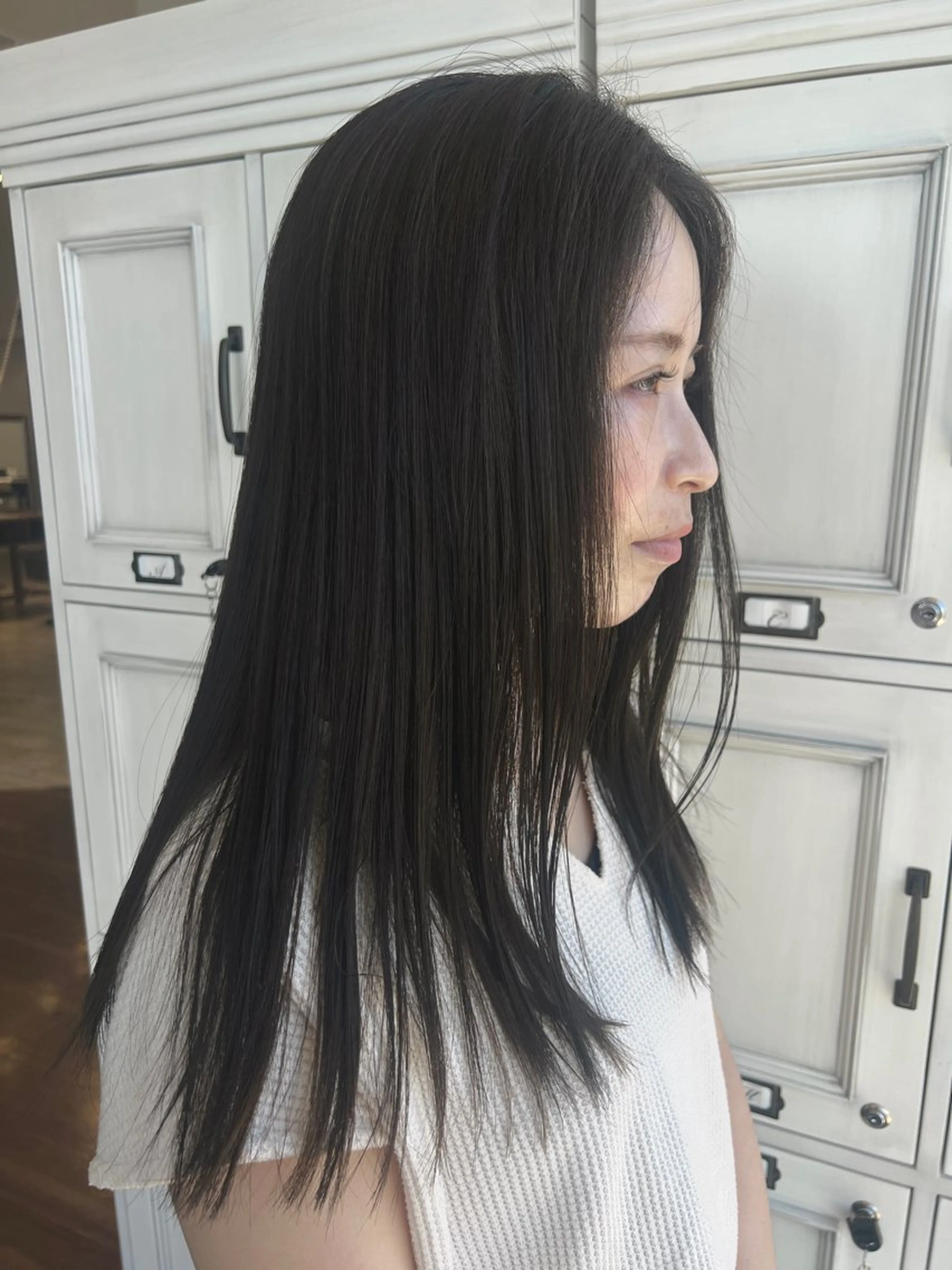 カラー 透明感カラー 水田 芹七のヘアスタイル