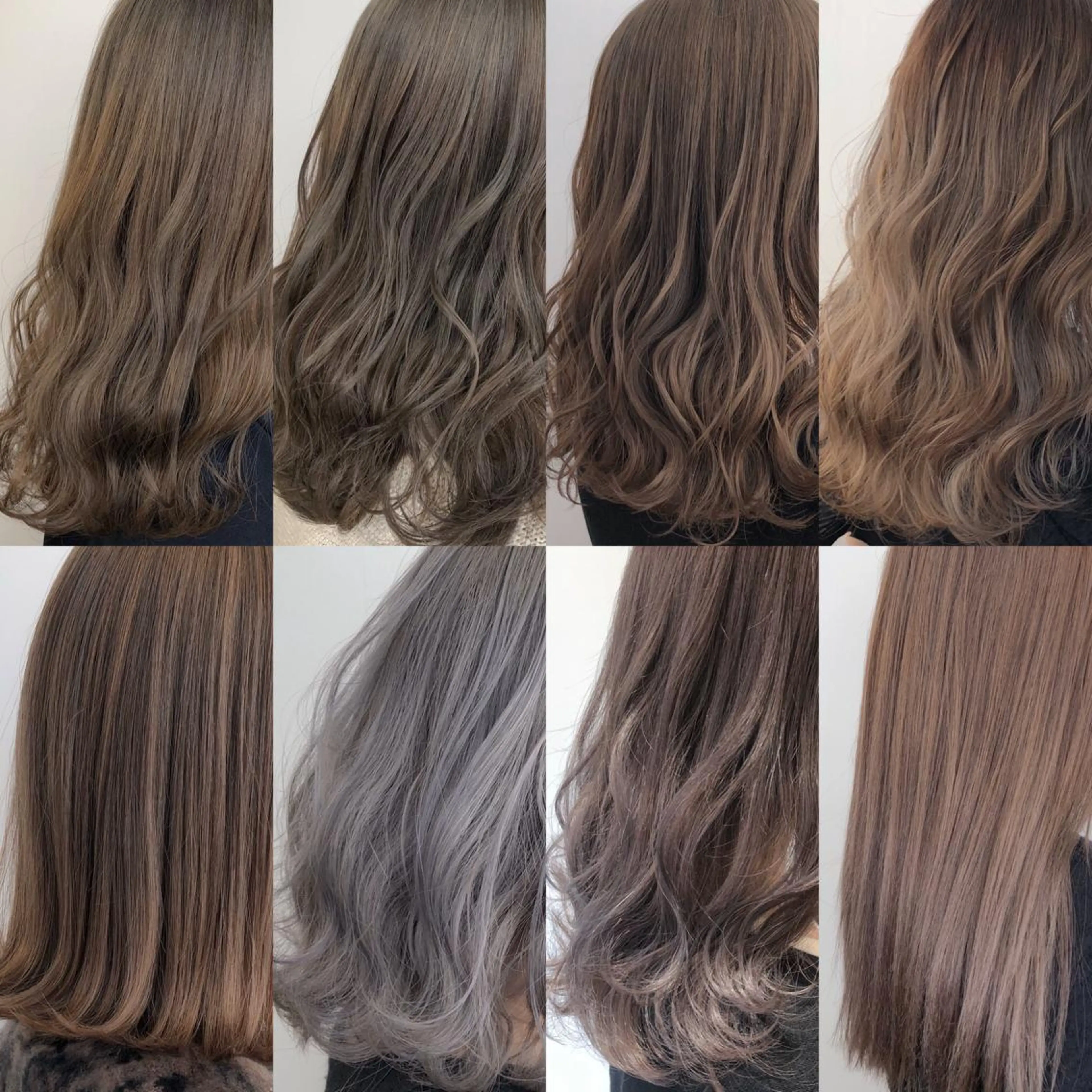 ミディアム カラー ブリーチ 【透明感、艶髪】西村 有司のヘアスタイル