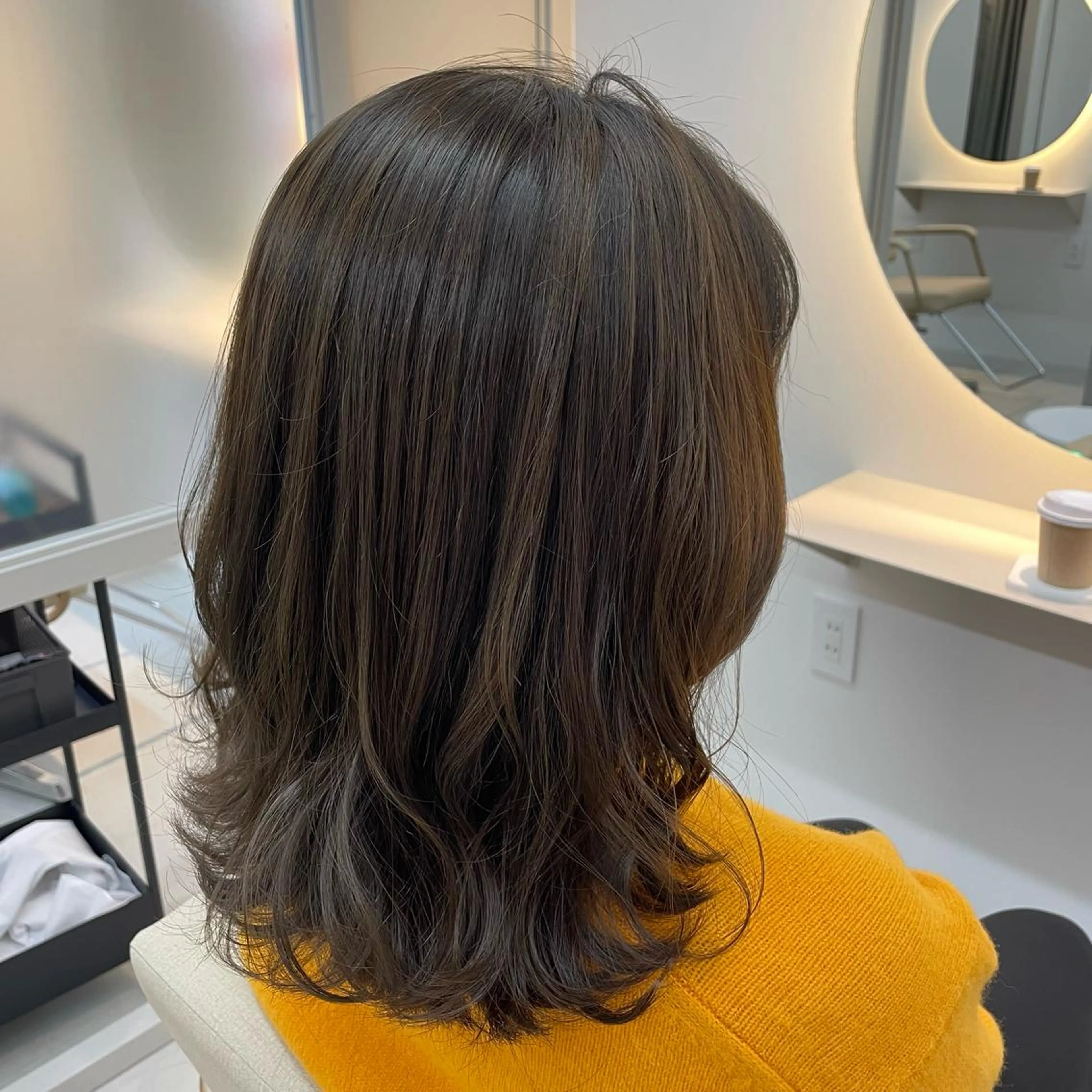 セミロング カラー sida西院店/ 西村真夜のヘアスタイル