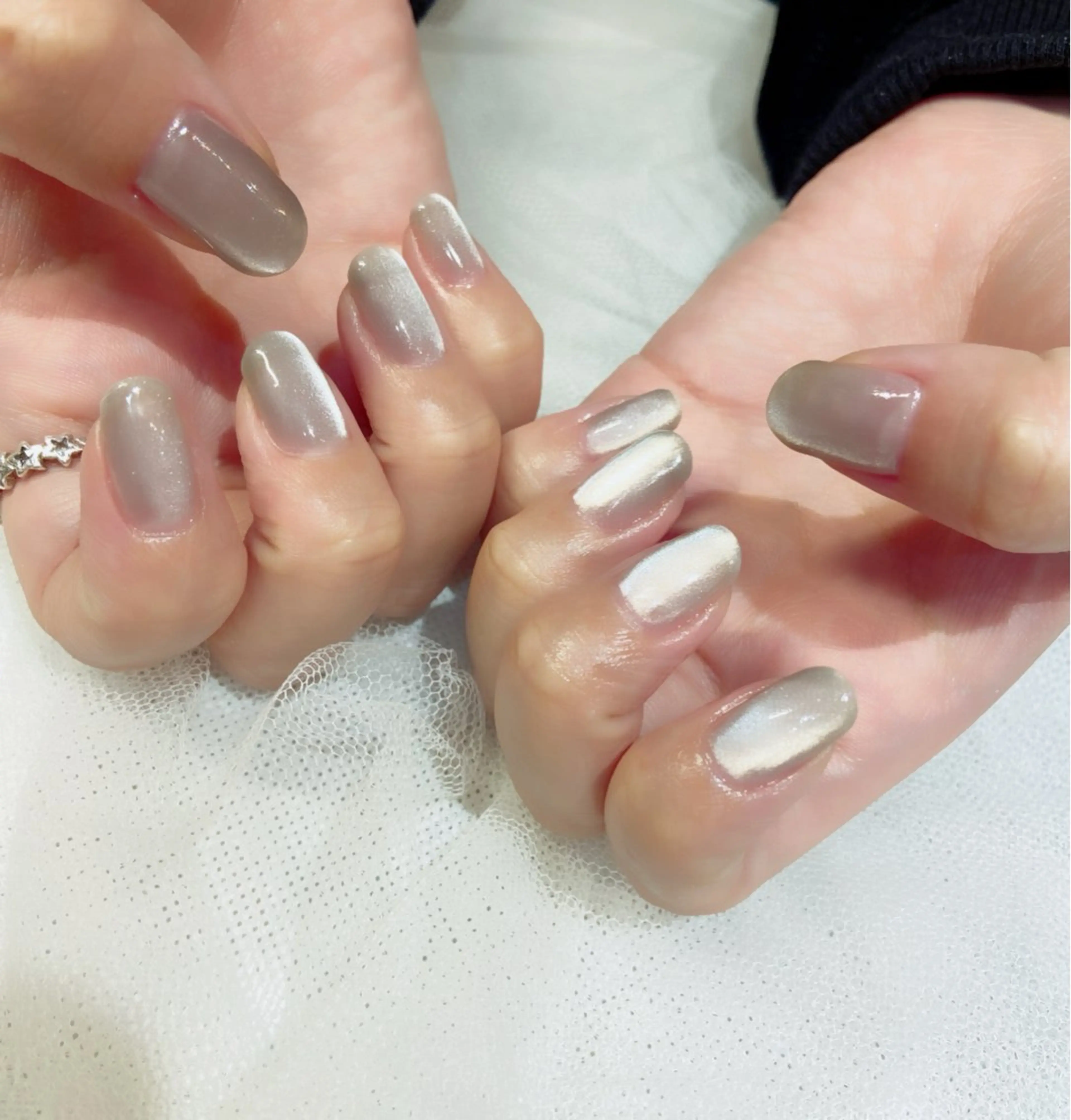 オフ込みマグネットネイルの写真