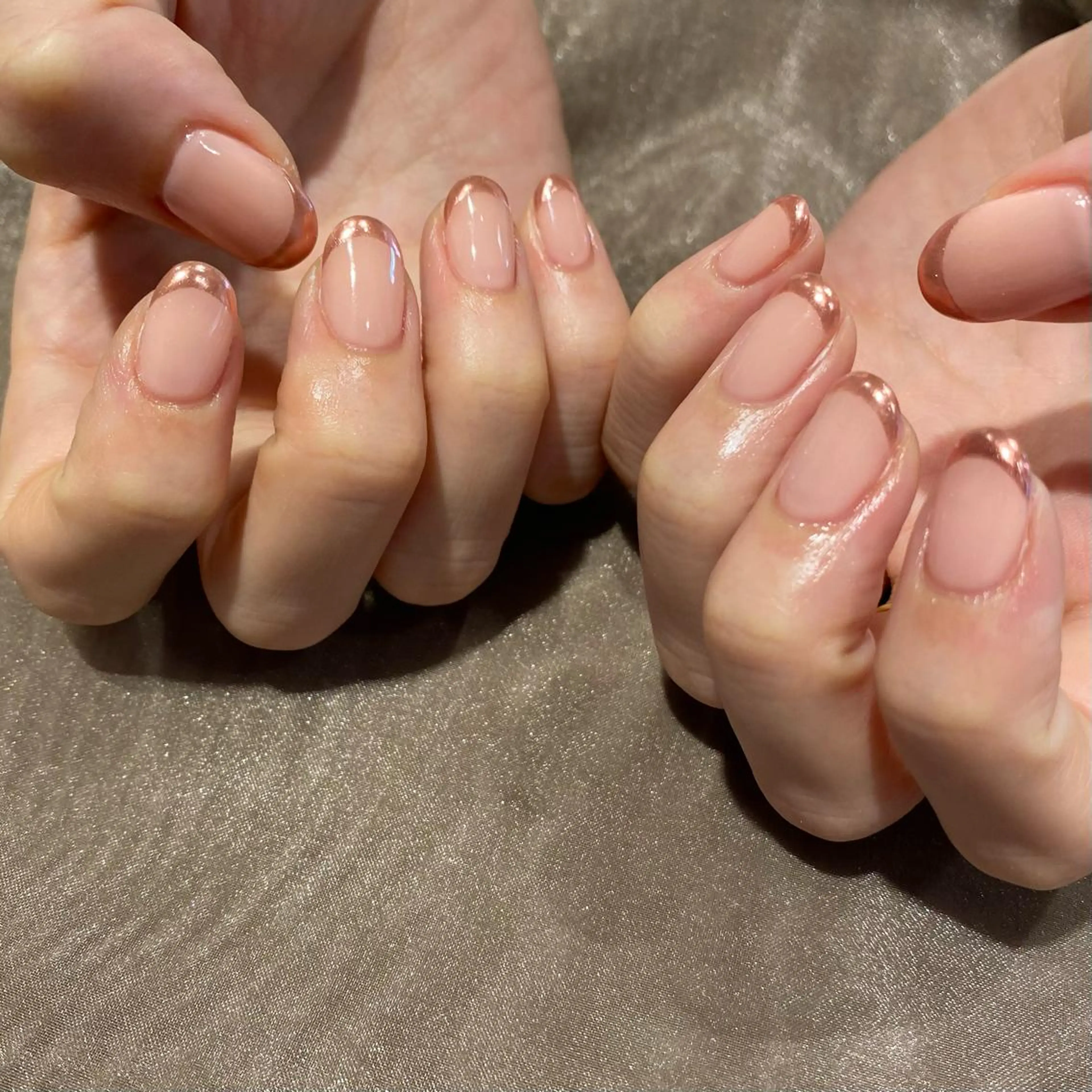 ネイル ニュアンスネイル ハンドネイル RINO AMANE nailのネイルデザイン