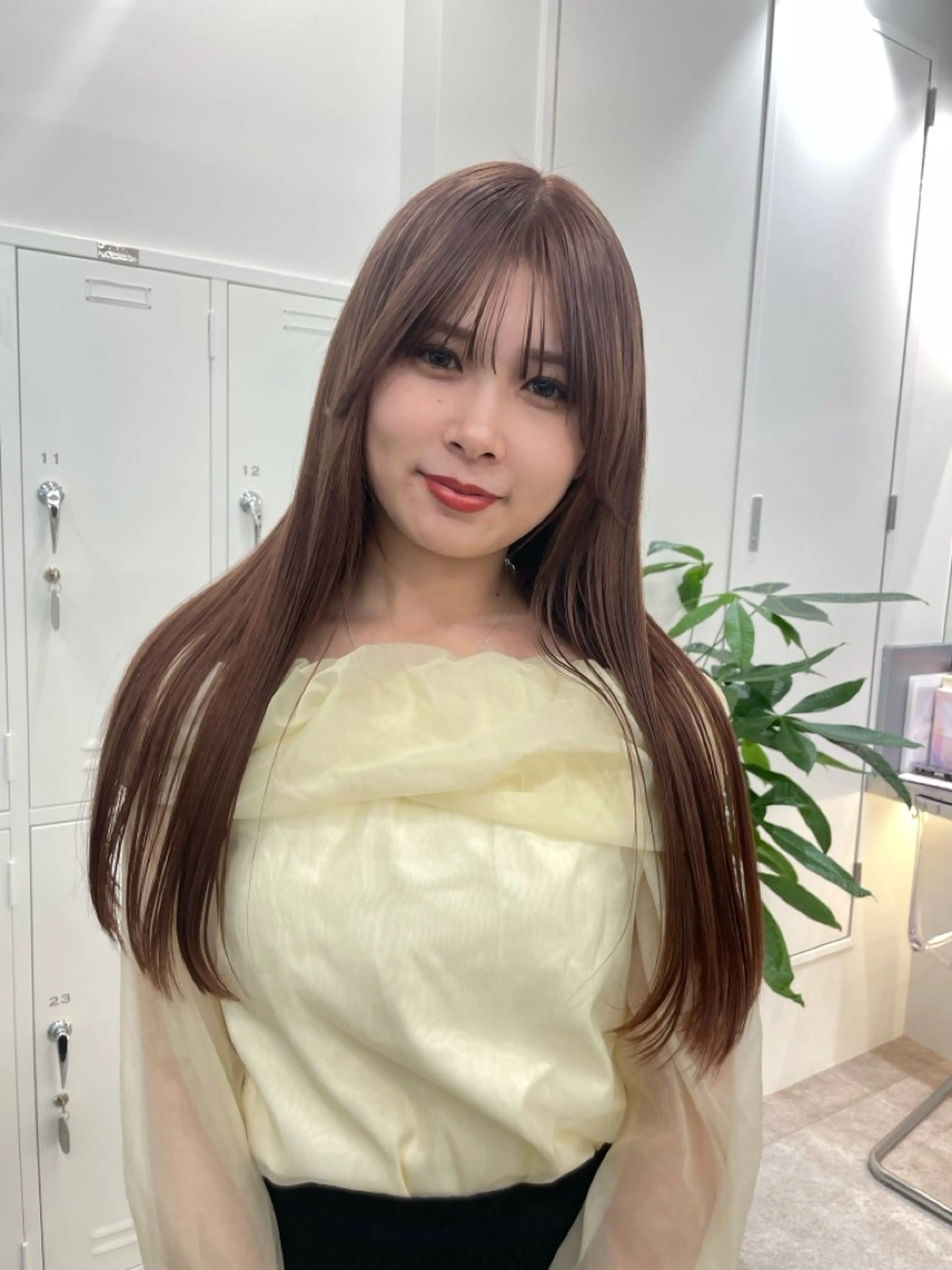 ロング カラー ブラウンカラー カットモデル募集 /RIOのヘアスタイル