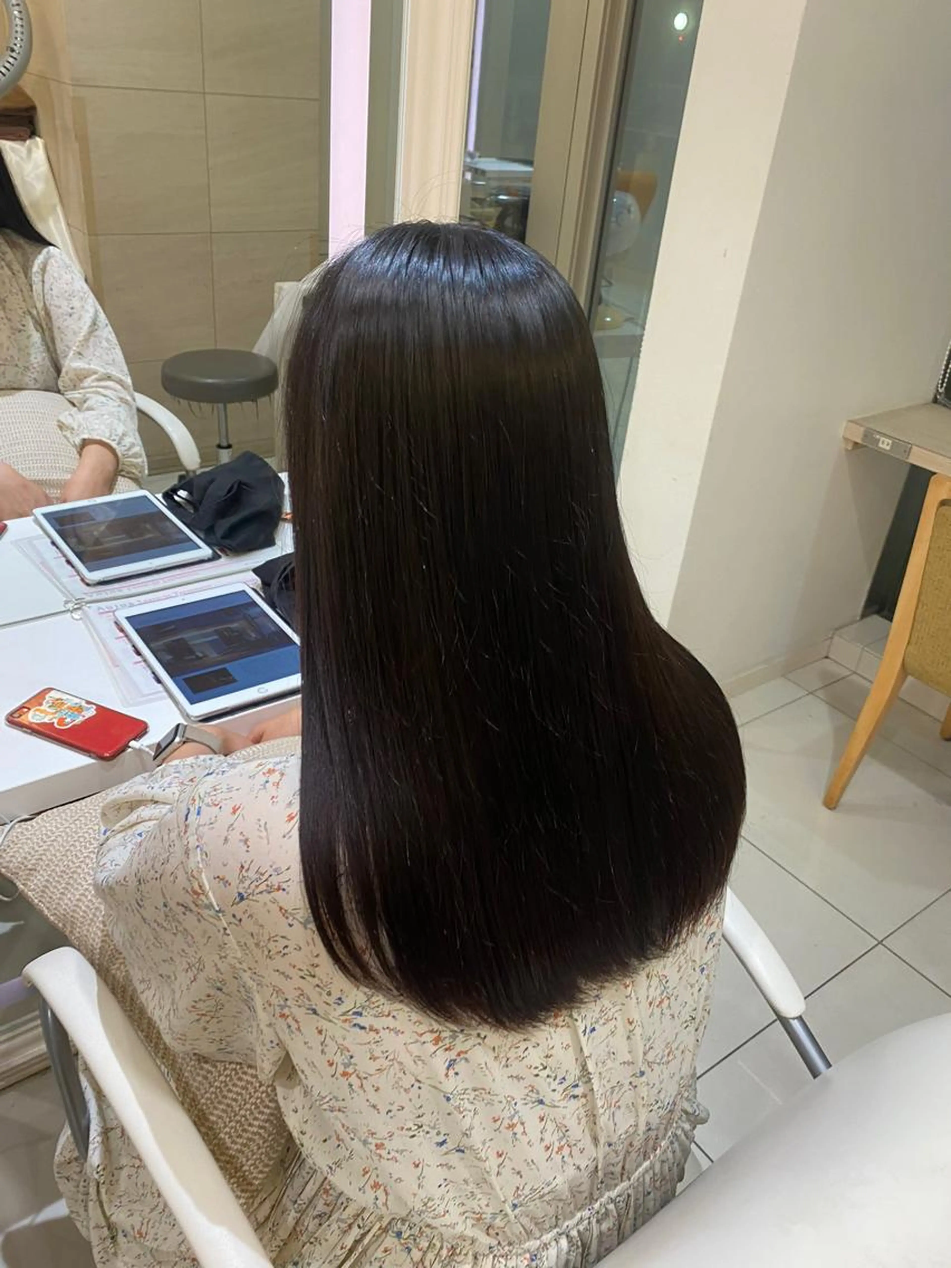 【𝐬𝐭𝐫𝐚𝐢𝐠𝐡𝐭】地毛風ストレート(＊treatment付き)の写真