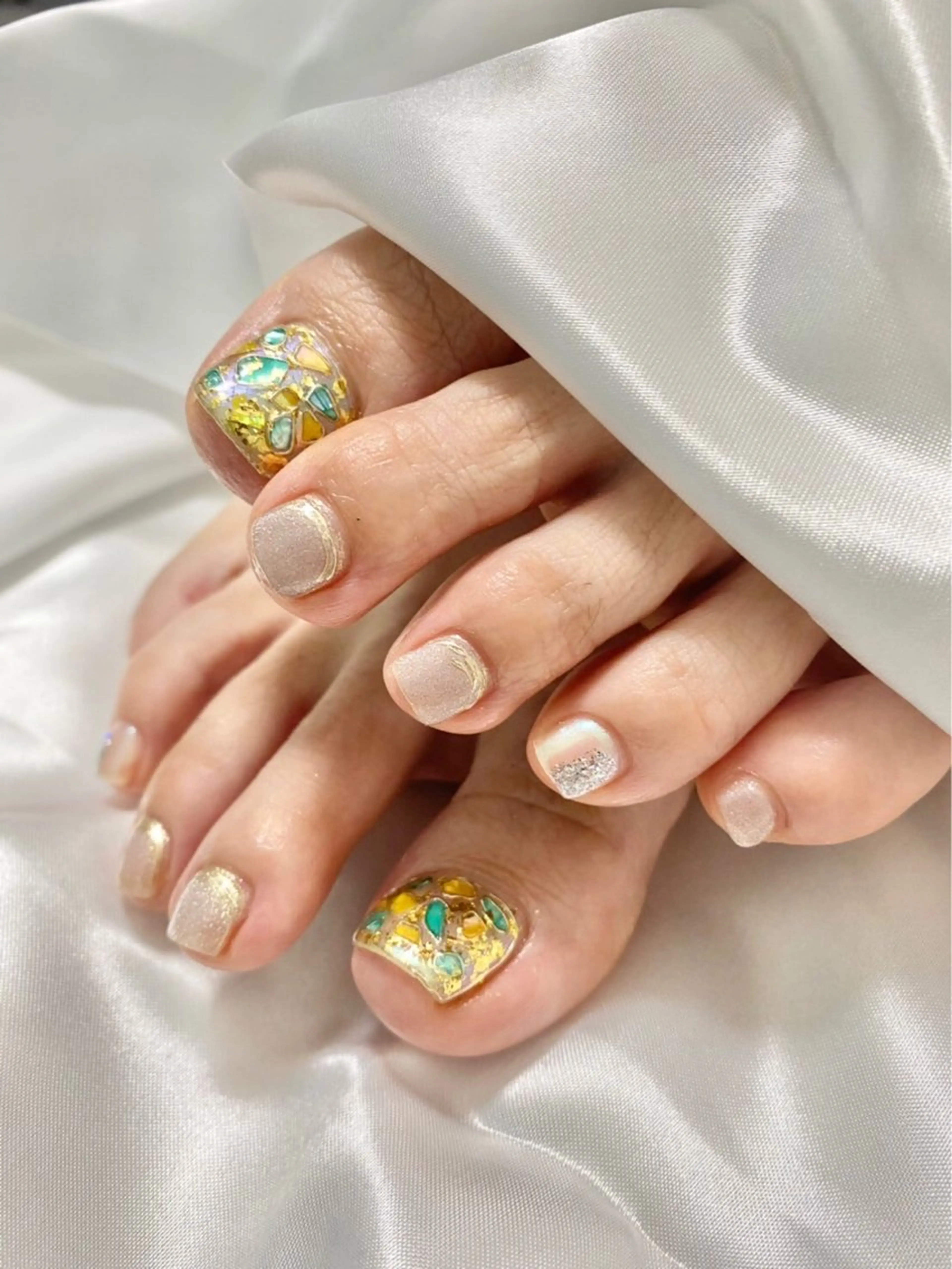 ネイル フットネイル Salon Improveのネイルデザイン