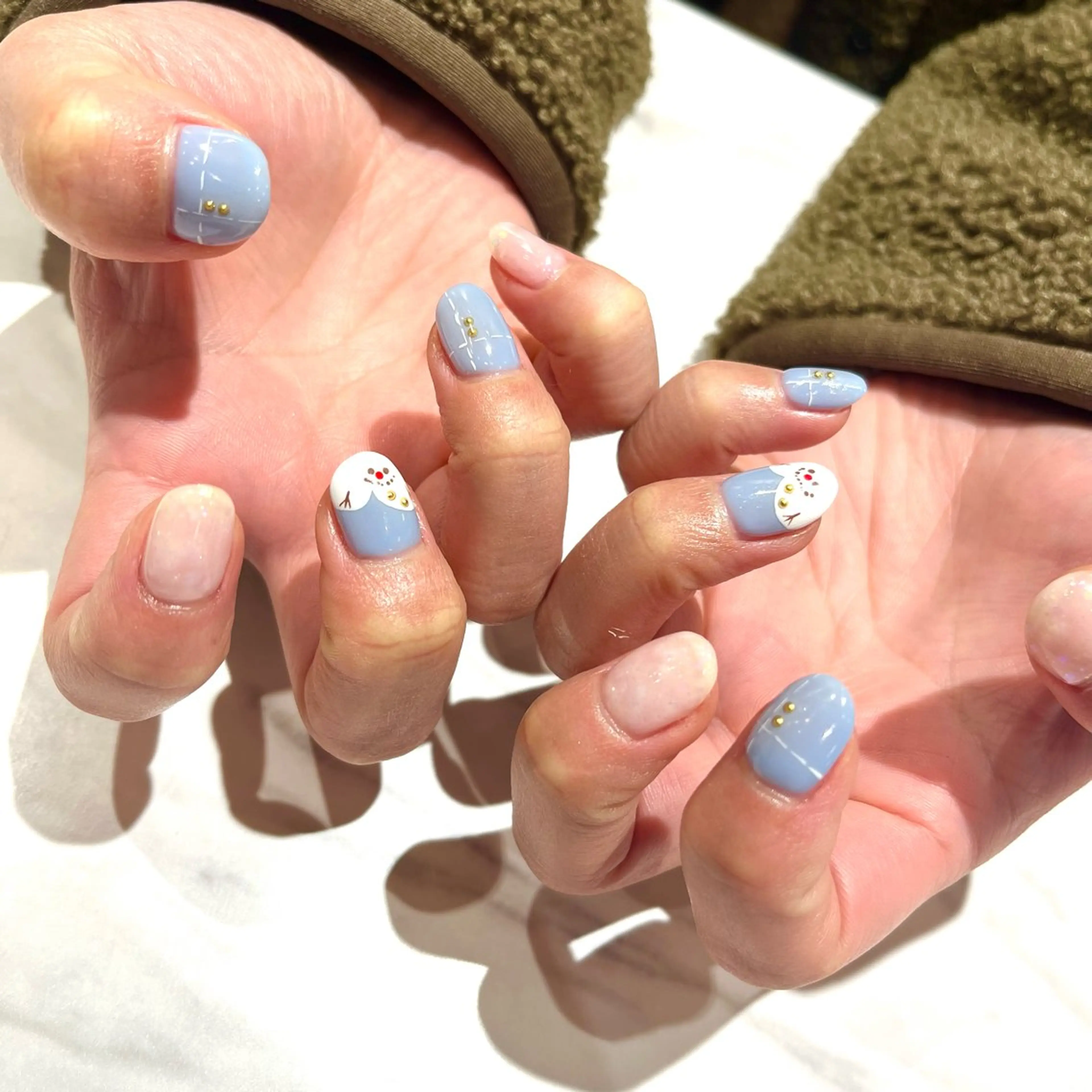 ネイル 四之宮 百花のネイルデザイン