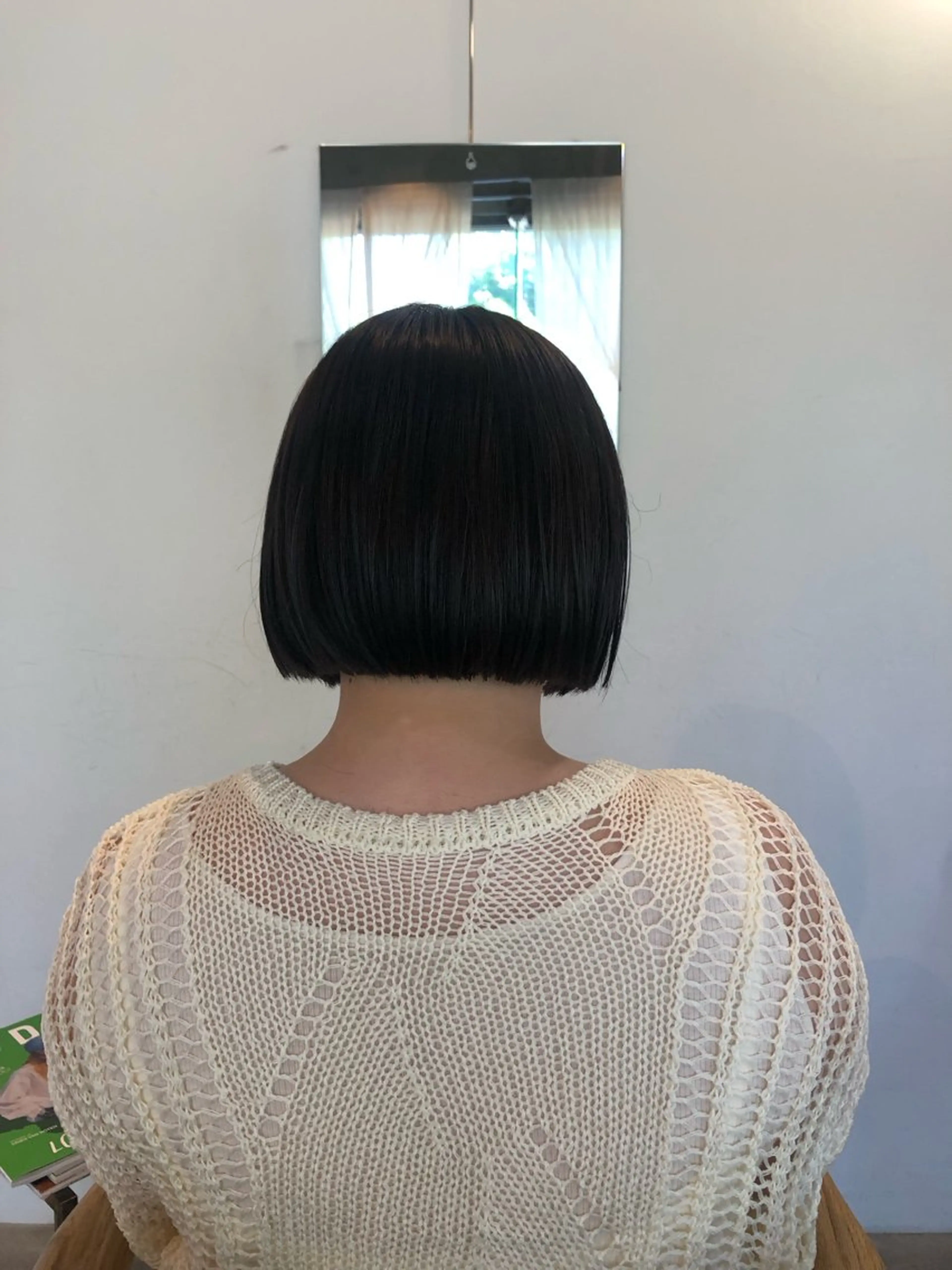 ショート ボブ 竹内 絢香のヘアスタイル