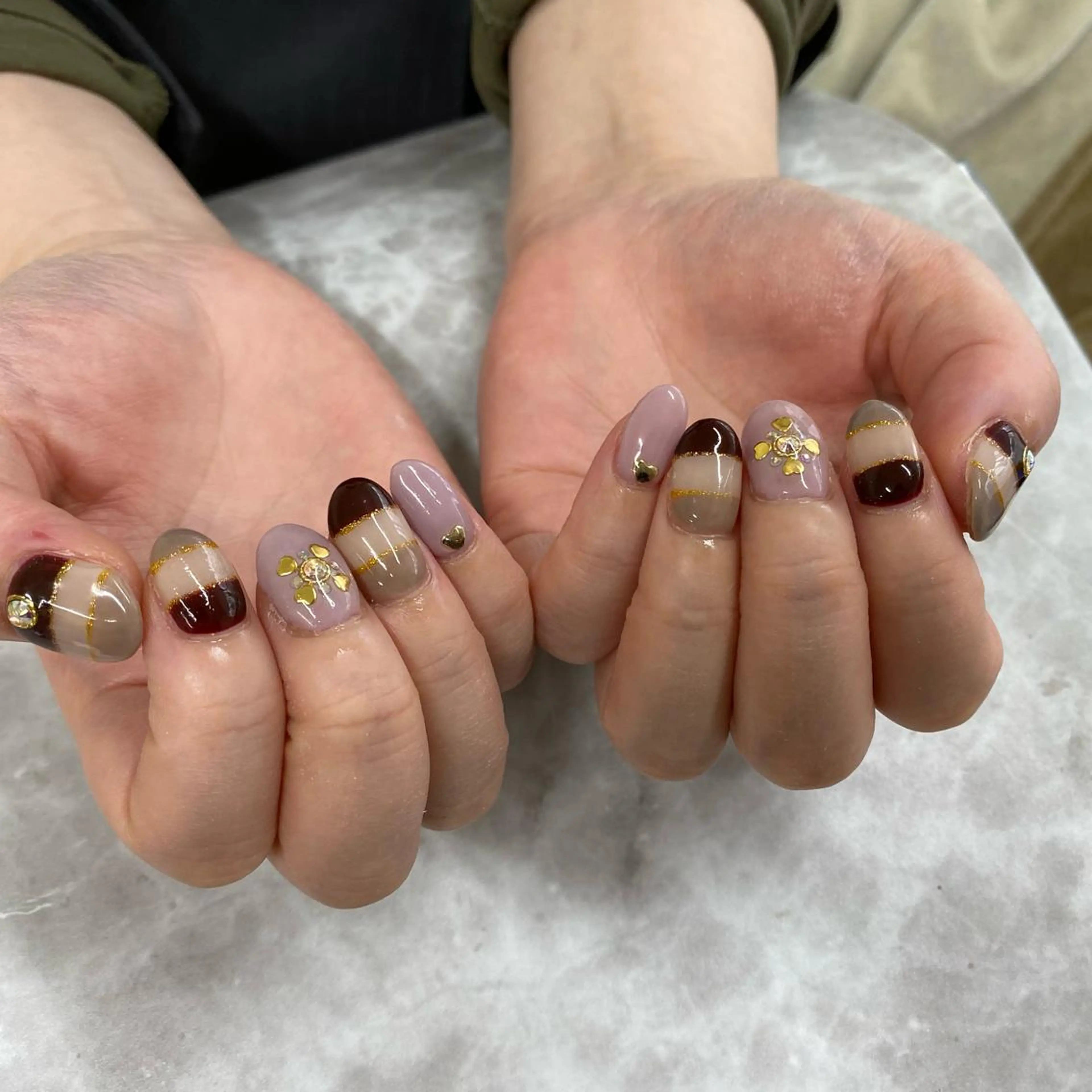 ネイル バレンタイン LiTA.住吉 marinaのネイルデザイン