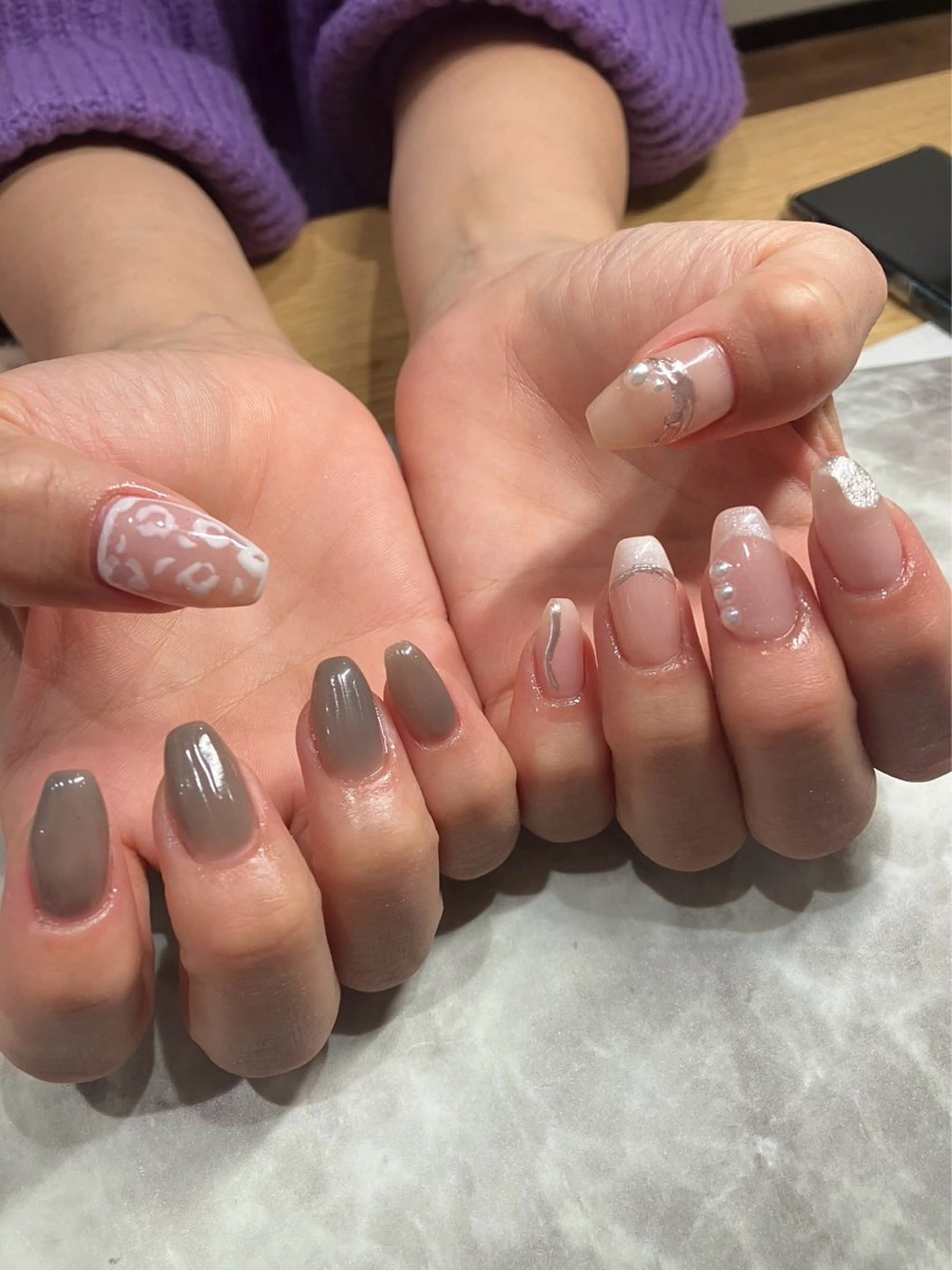 ネイル ハンドネイル NAIL Salon IP所属・長谷川 奈緒美のネイルデザイン