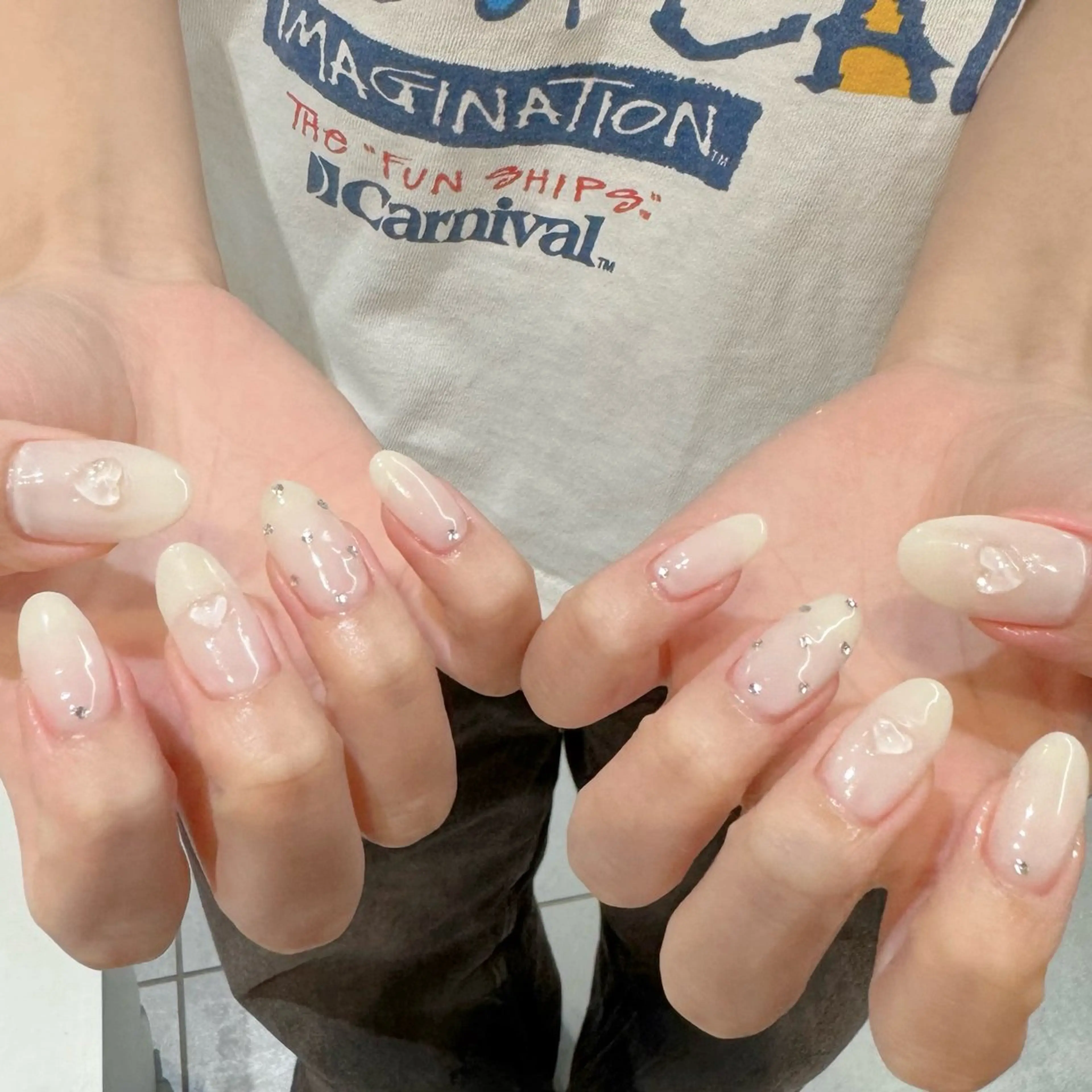 ネイル ハンドネイル ハンドケア Chizuru ☾ ໋のネイルデザイン