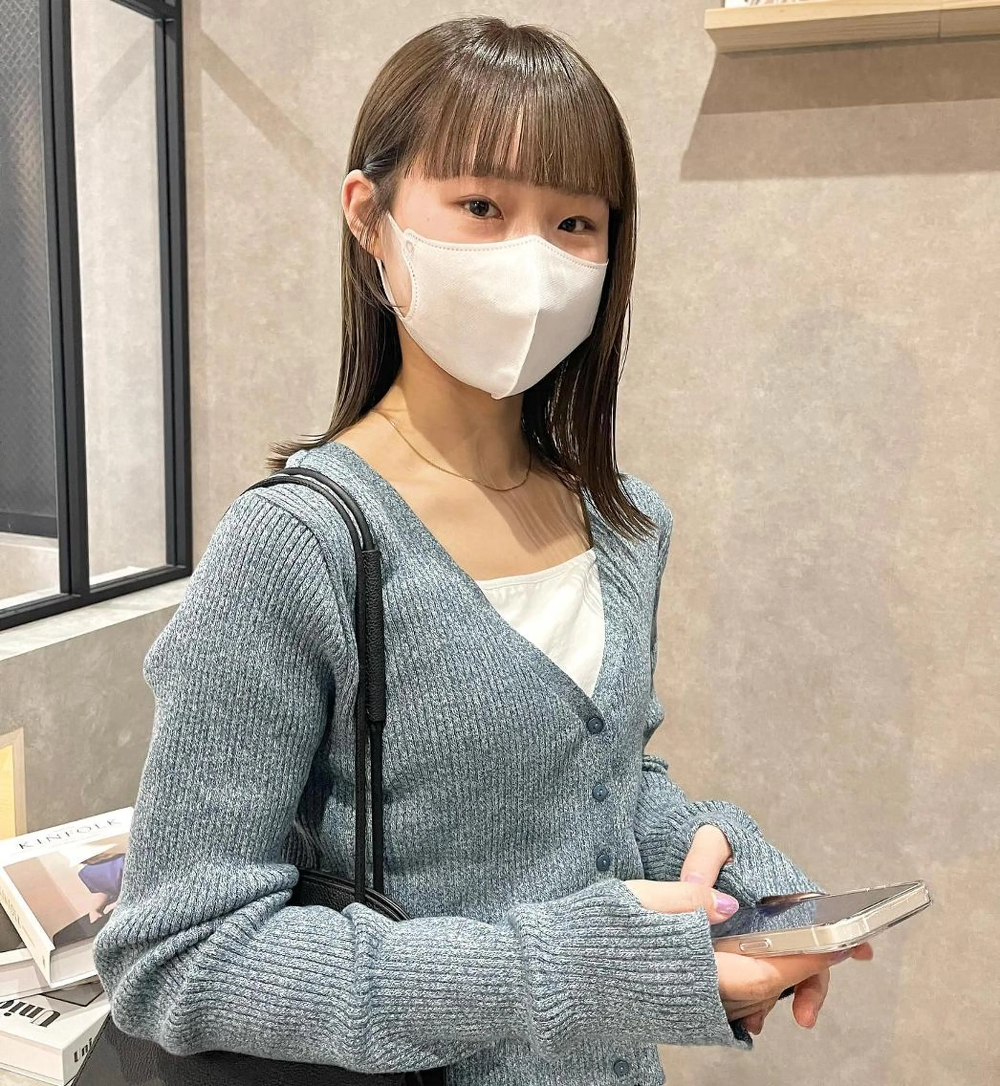 ミディアム 一ノ瀬 暁のヘアスタイル