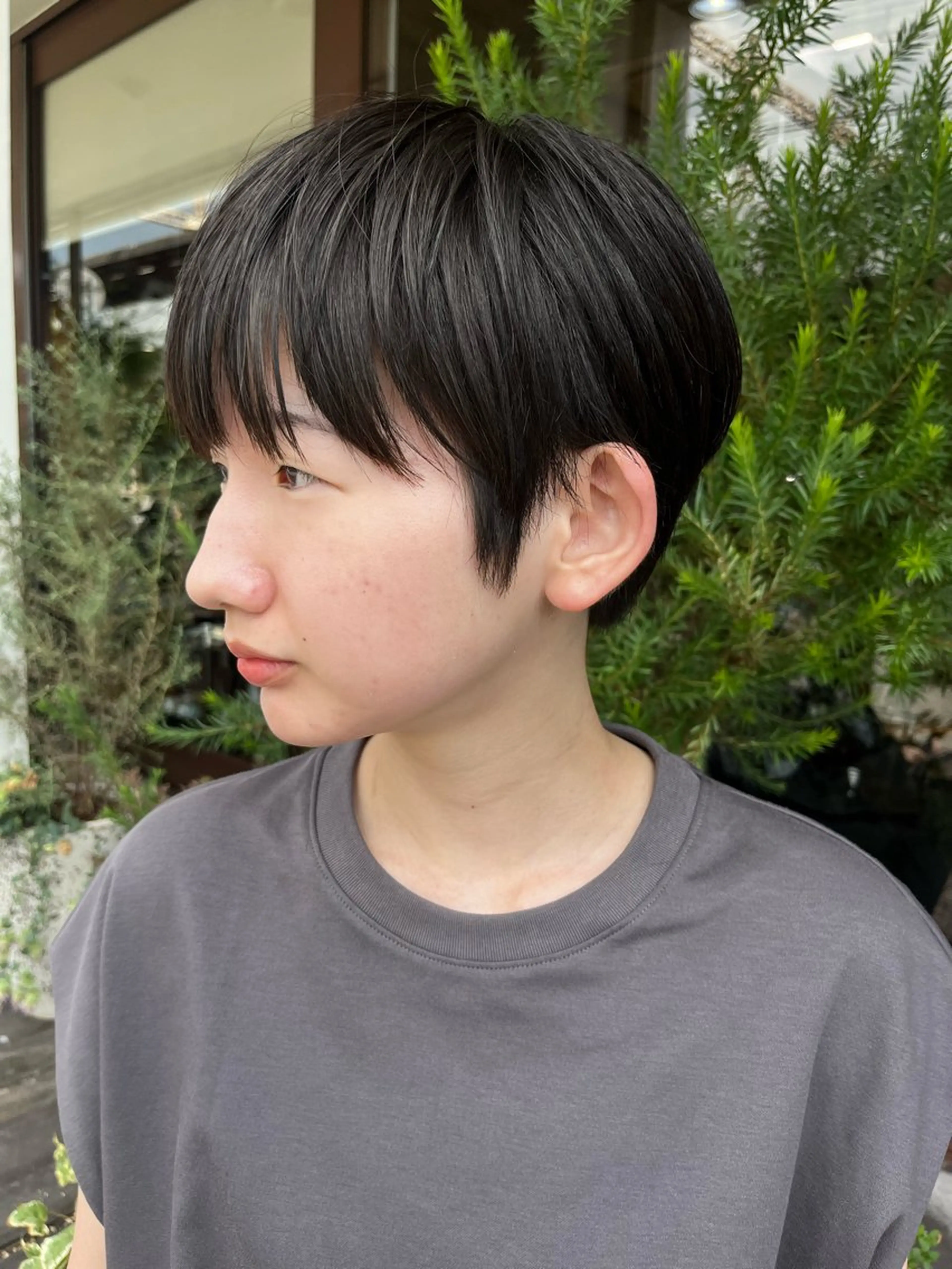 ショート YUI🍊 ボブ/メンズパーマのヘアスタイル