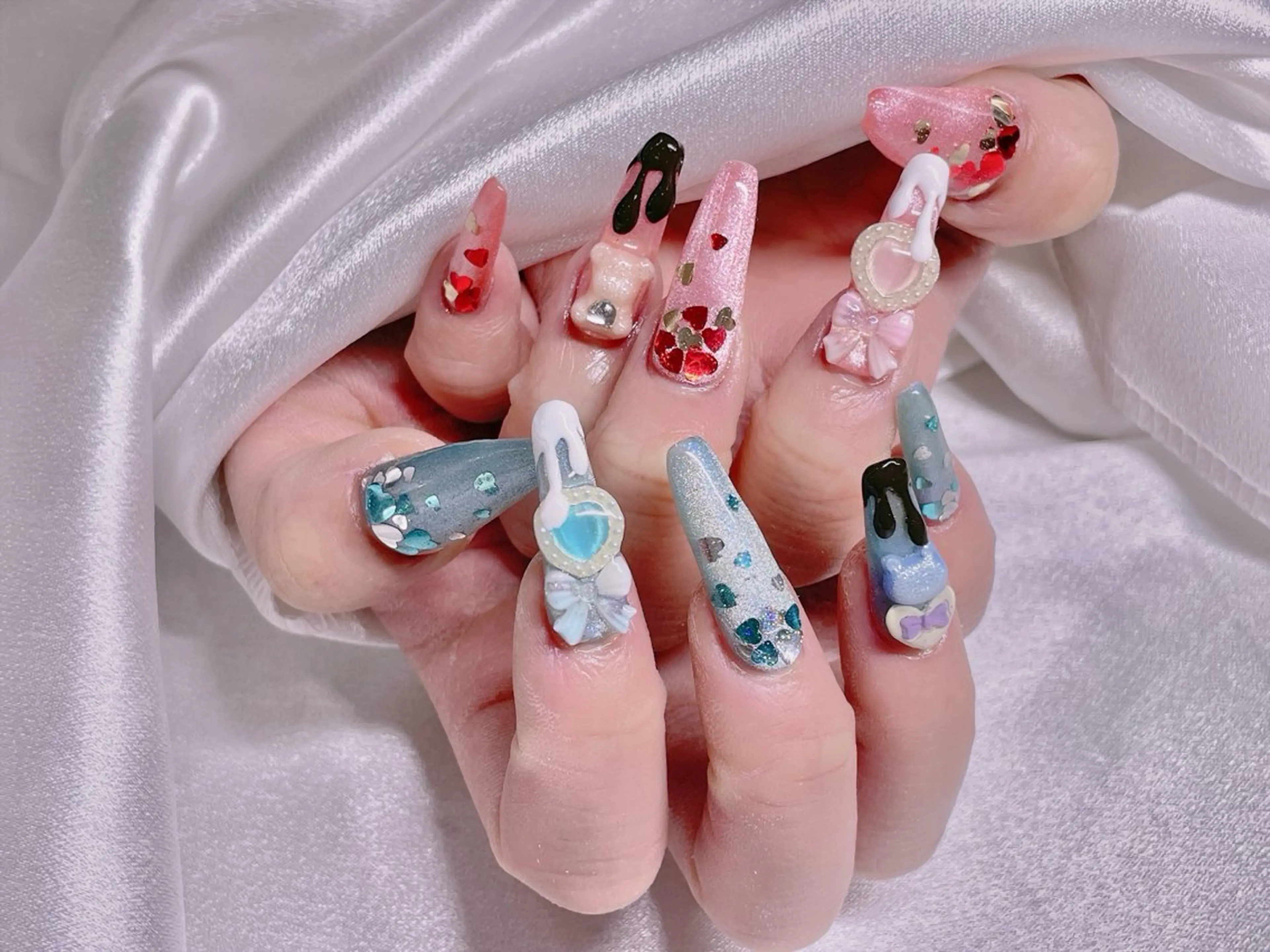 ネイル 長さだし専門店 M2　rikaのネイルデザイン