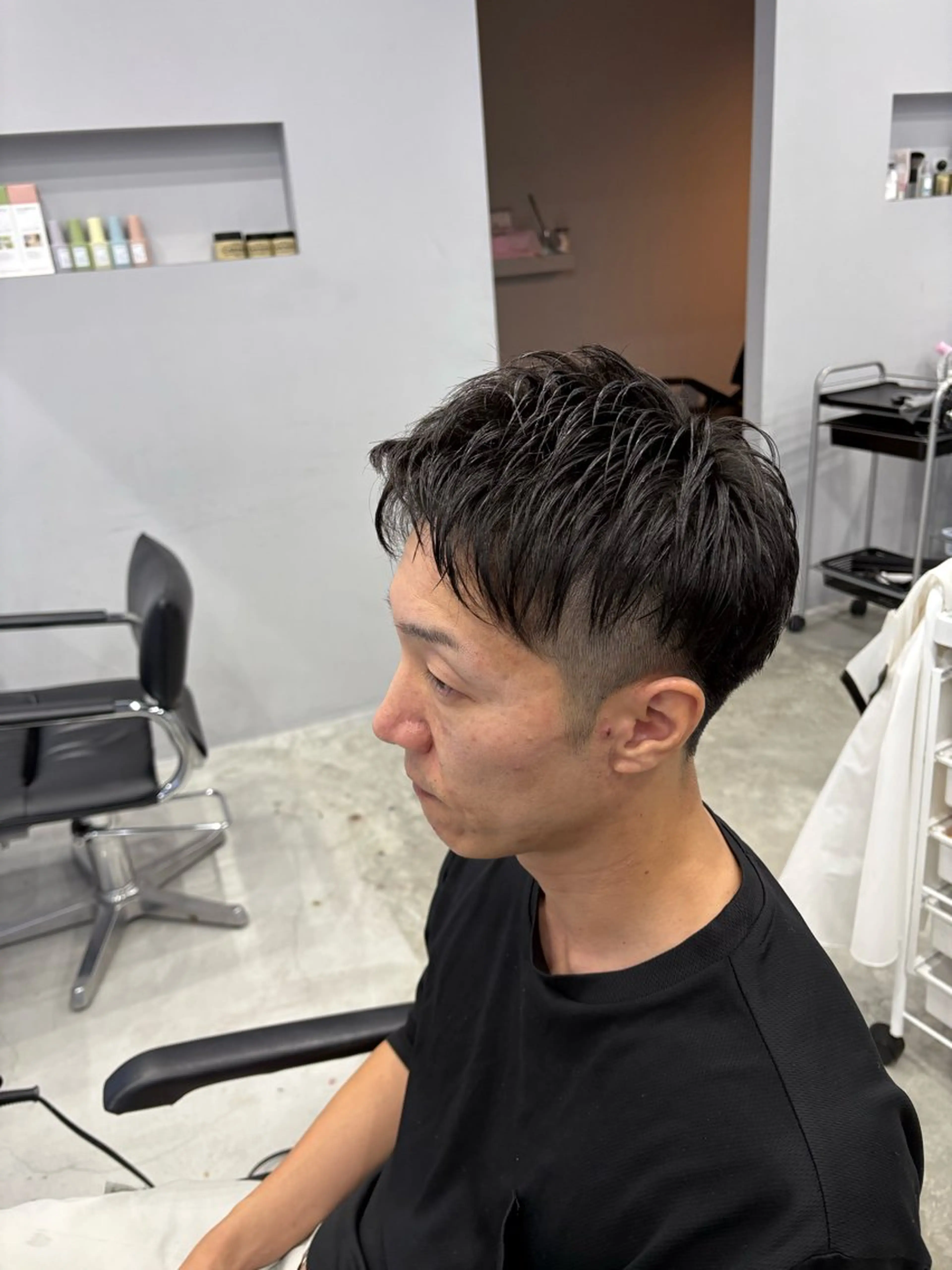 メンズ 南桑 由芽のヘアスタイル