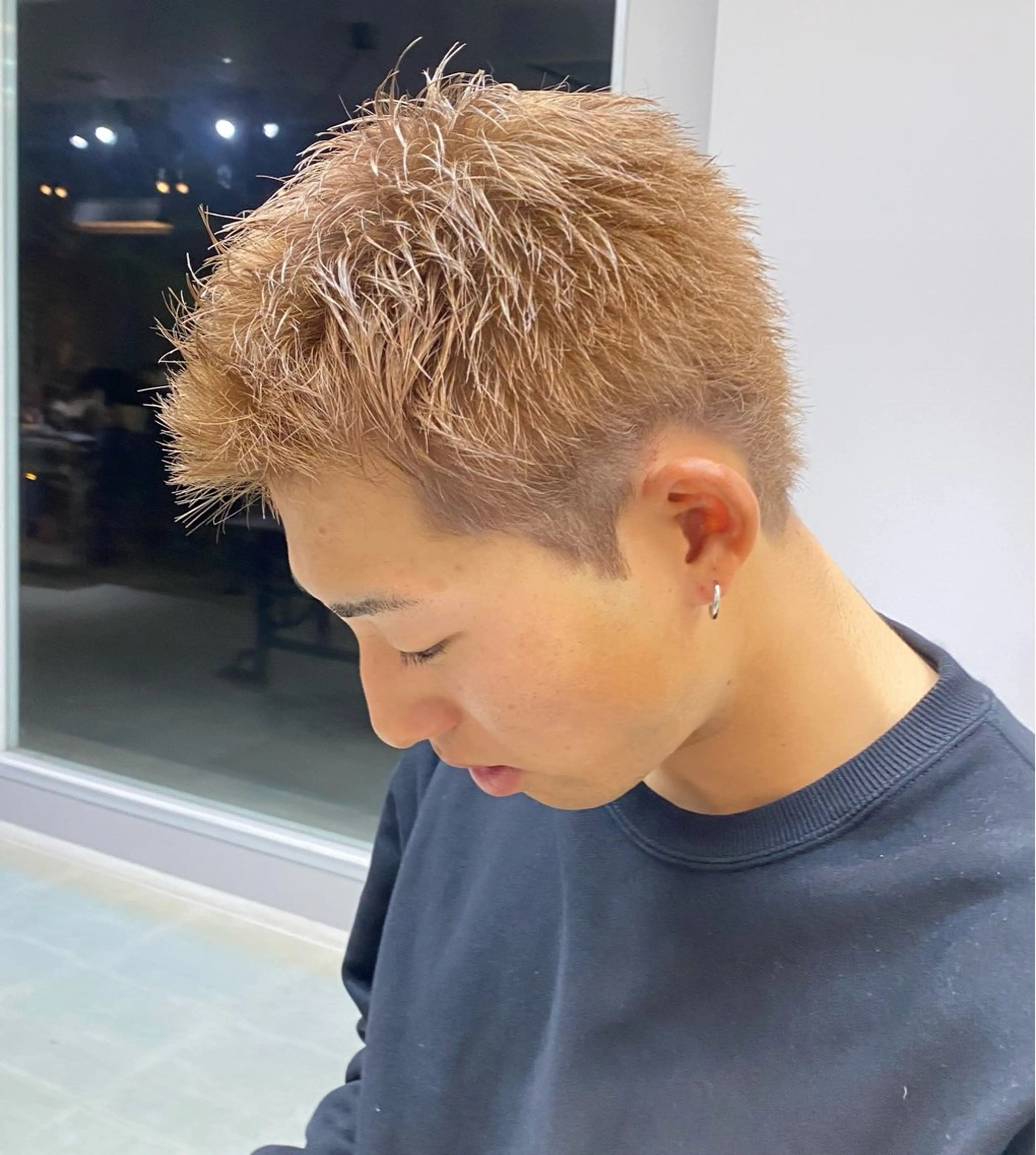 ショート ショートヘア カット ヘアカラー 川村 涼介のヘアスタイル