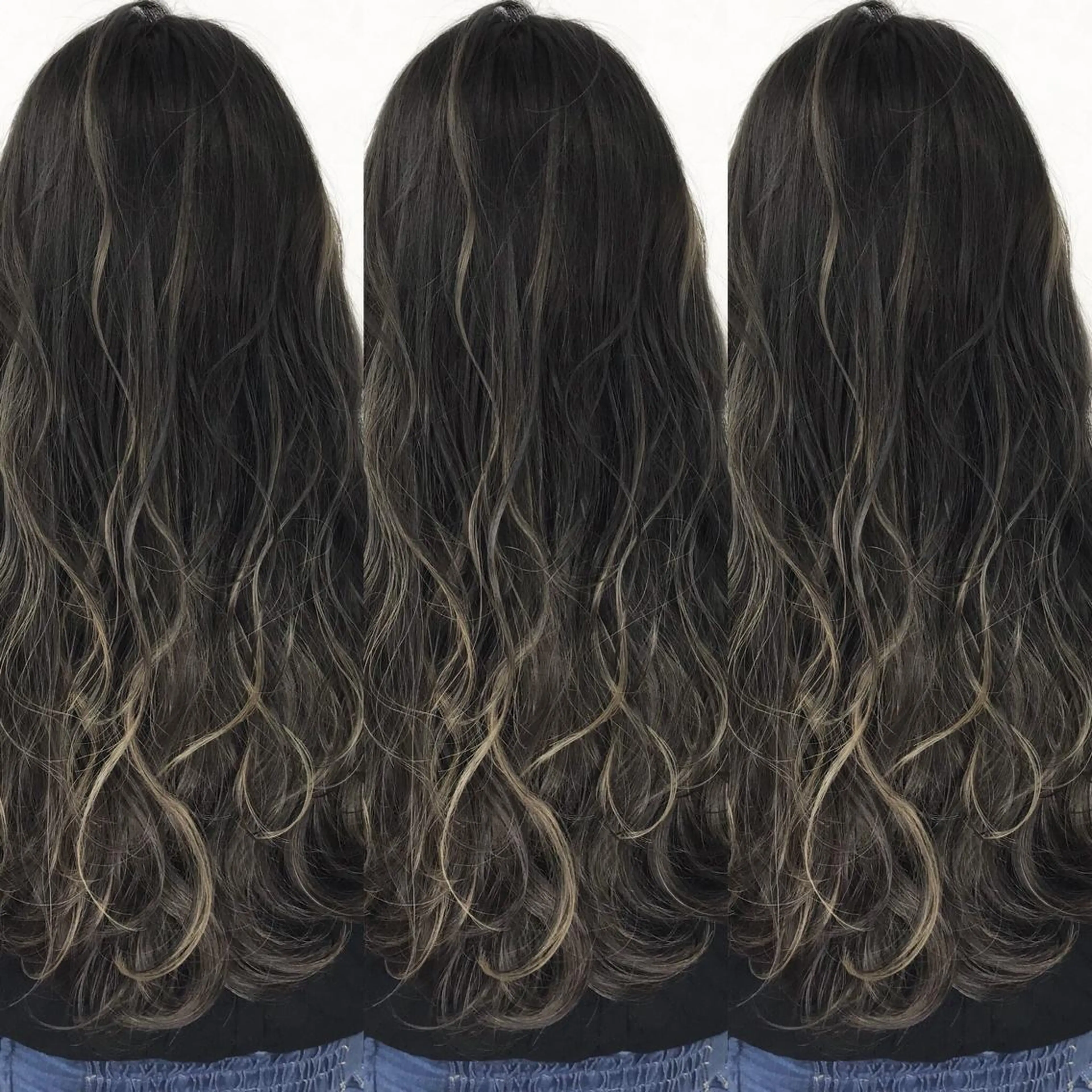 ロング カラー LUSTRE クロサワのヘアスタイル