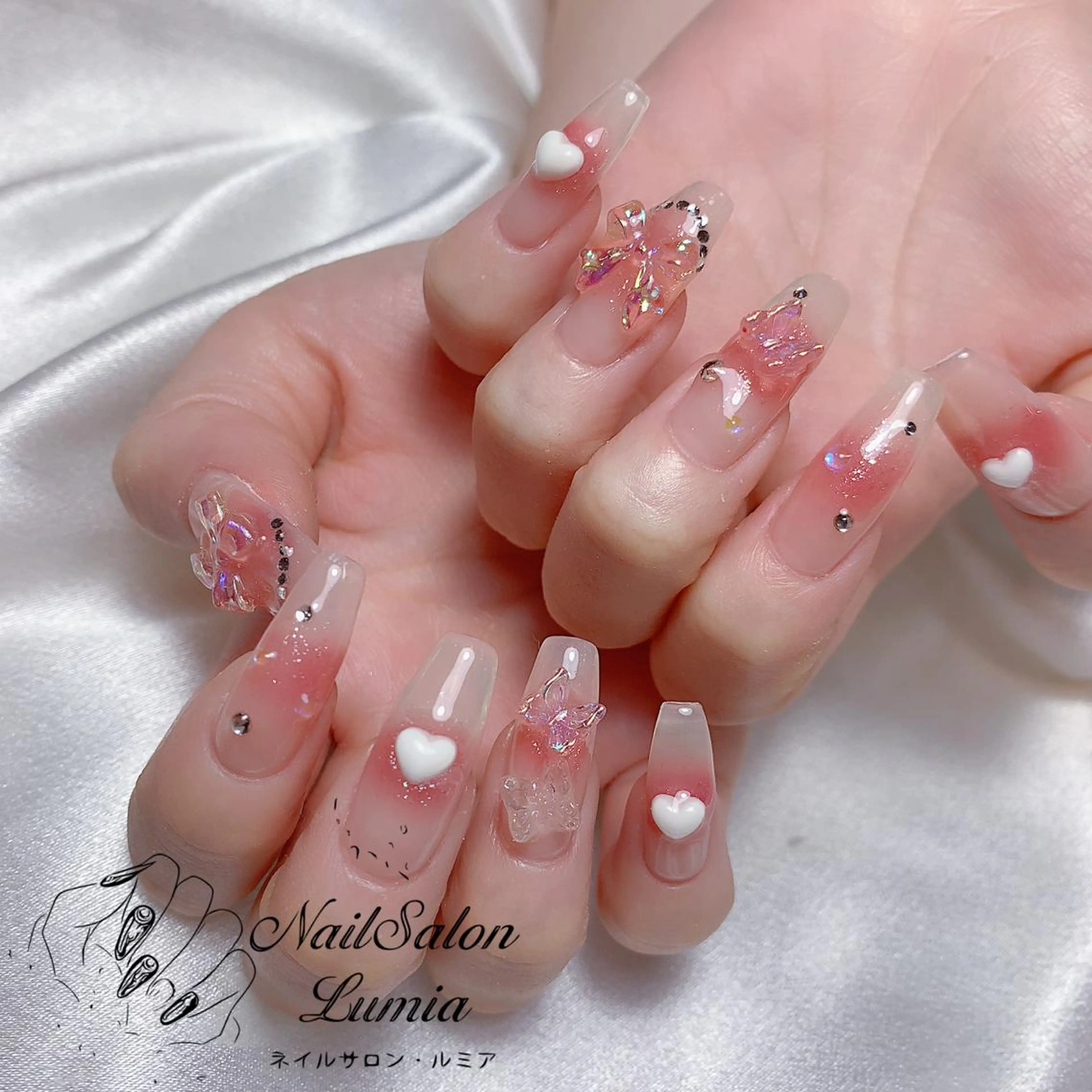 ネイル ハンドネイル ネイルサロン ルミア Lumia 店長のネイルデザイン