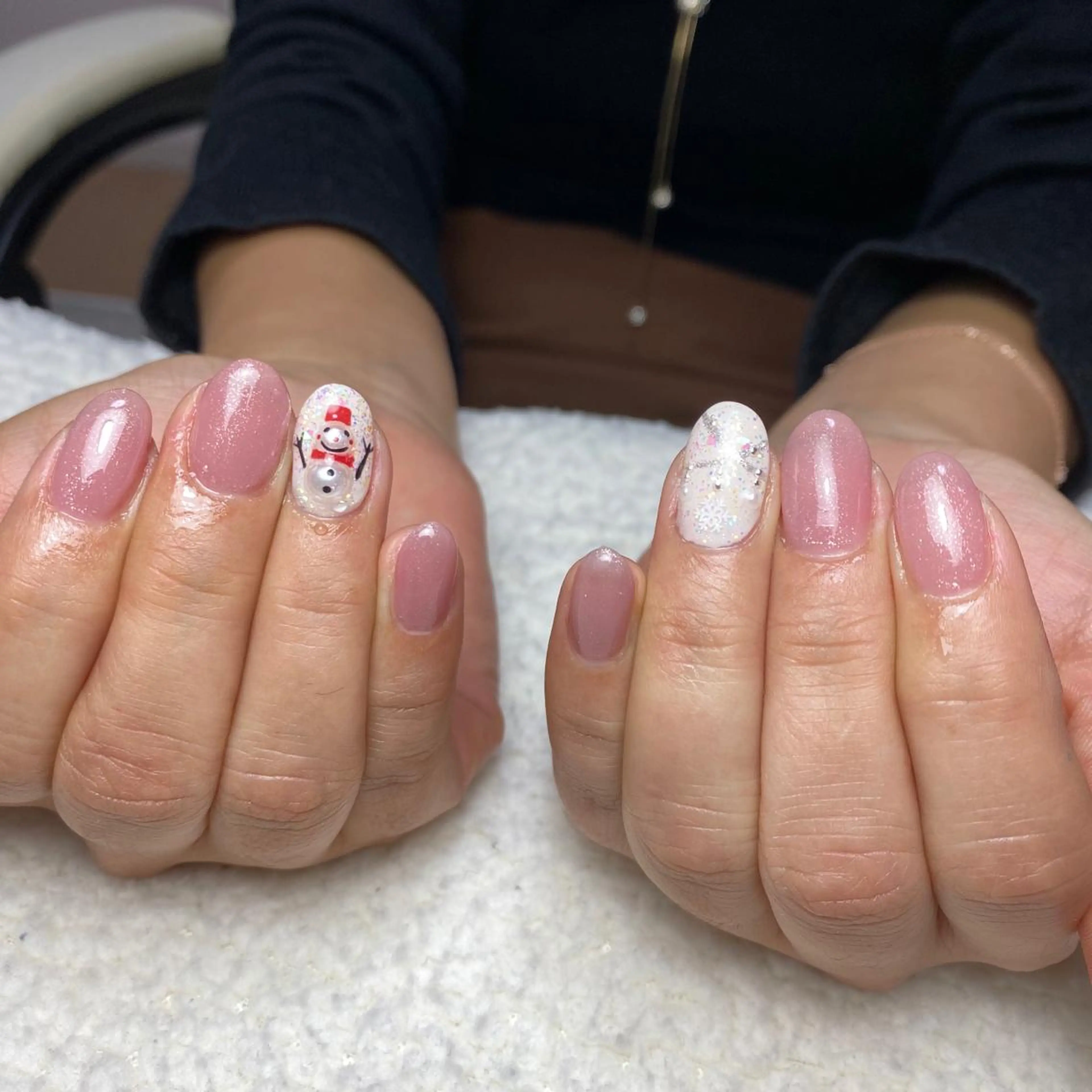 ネイル 冬ネイル クリスマス ハンドネイル COCO +のエステ・リラクイメージ