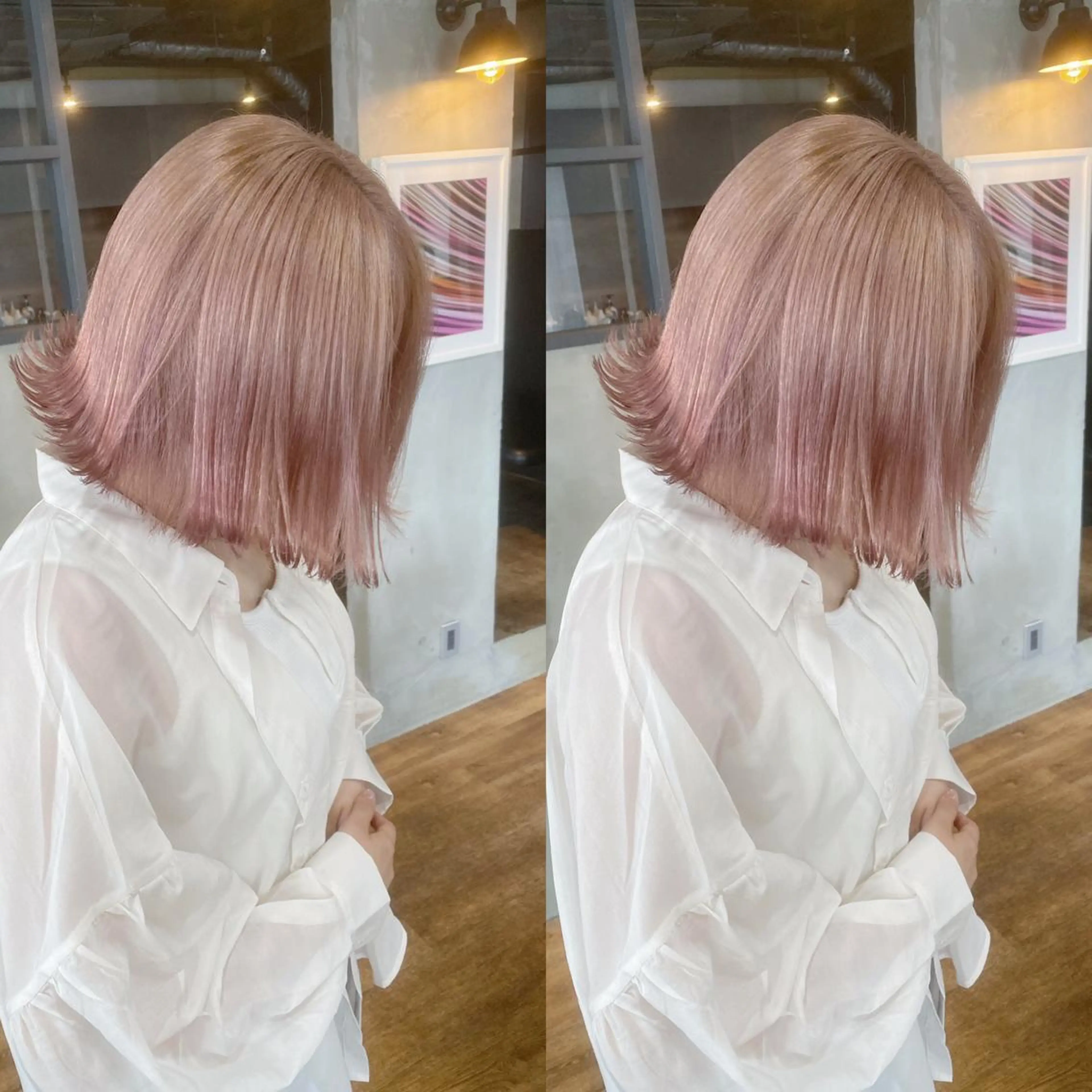 ミディアム カラー ヘアカラー トリートメント yori SAPPORO所属・yoriダブルカラー 代表すがわらのヘアスタイル