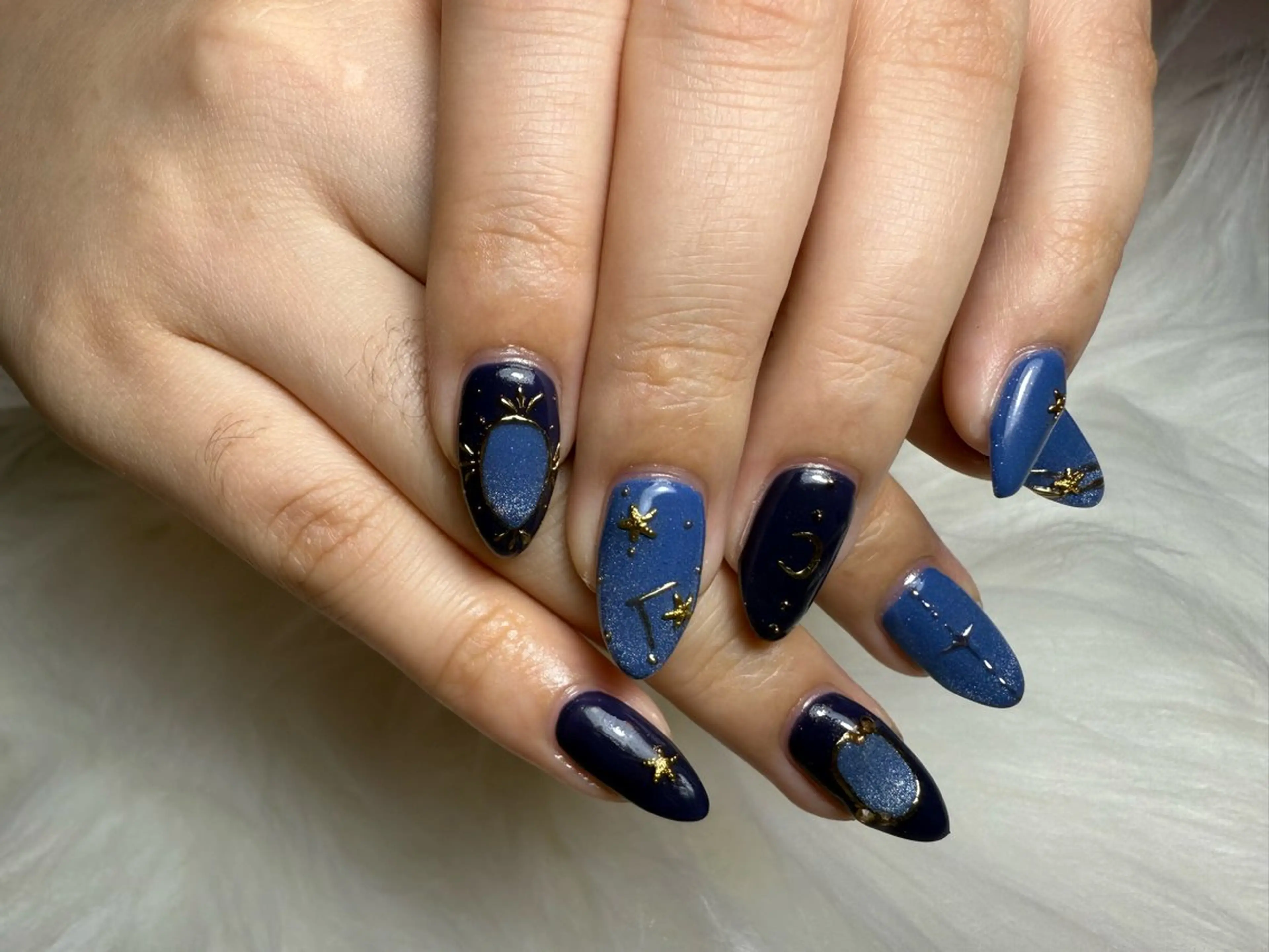 セミロング shandy nailのネイルデザイン
