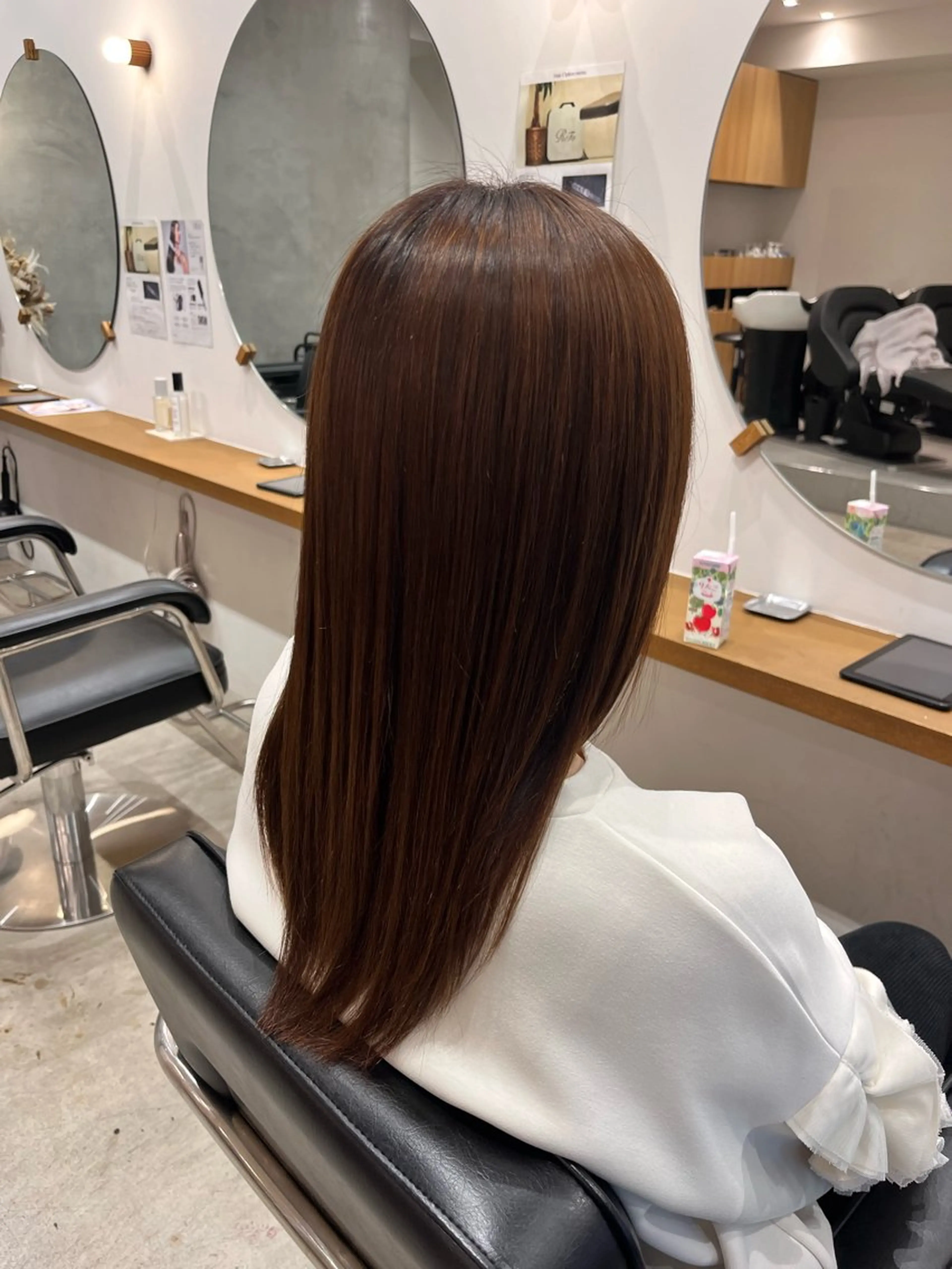 ロング 新徳 りえのヘアスタイル