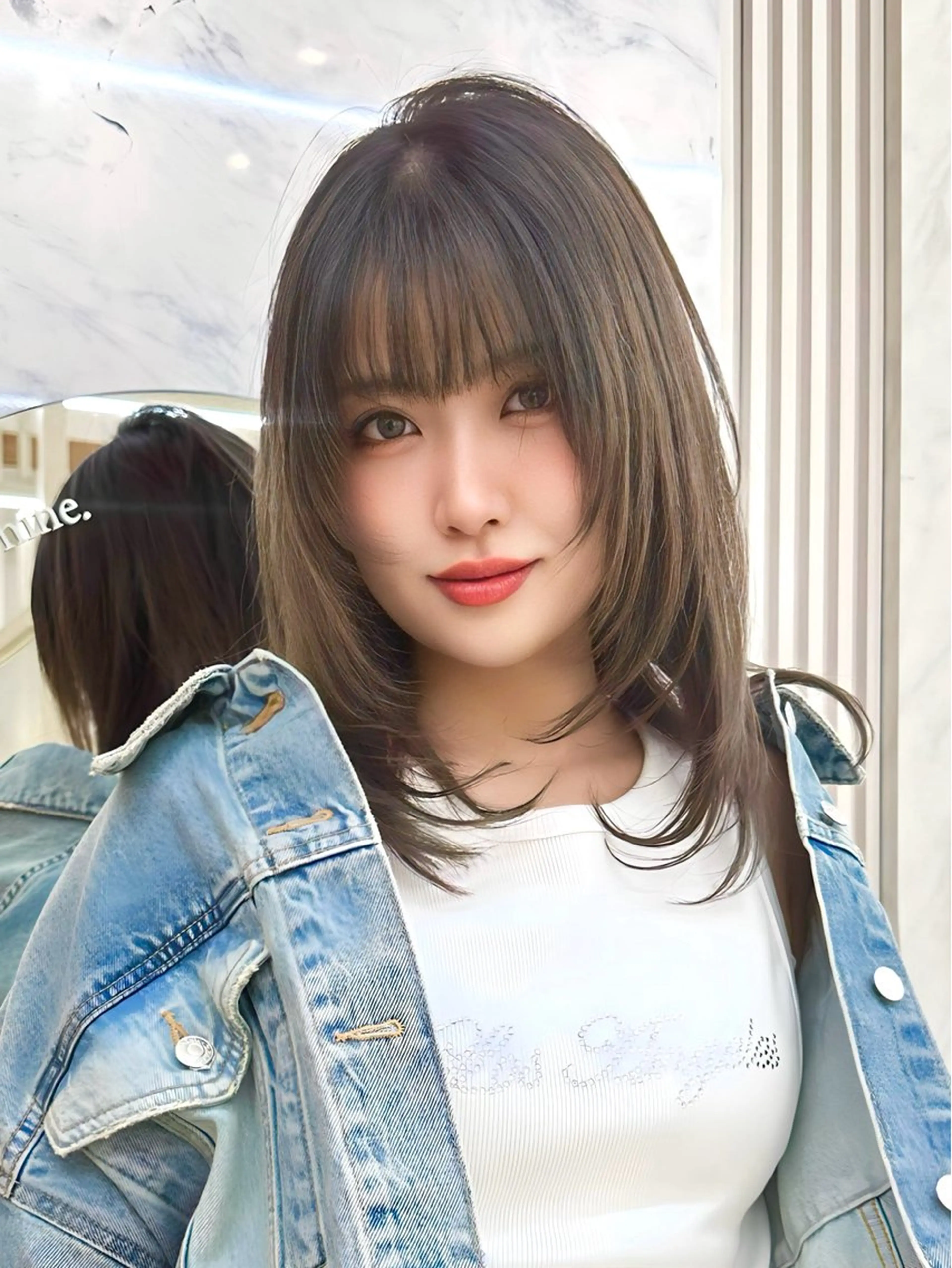 《ダメージ軽減セット3🫧》全体カット🇰🇷➕天使の艶カラー🩵‪➕ AYUNCHE 4stepトリートメント🫧の写真