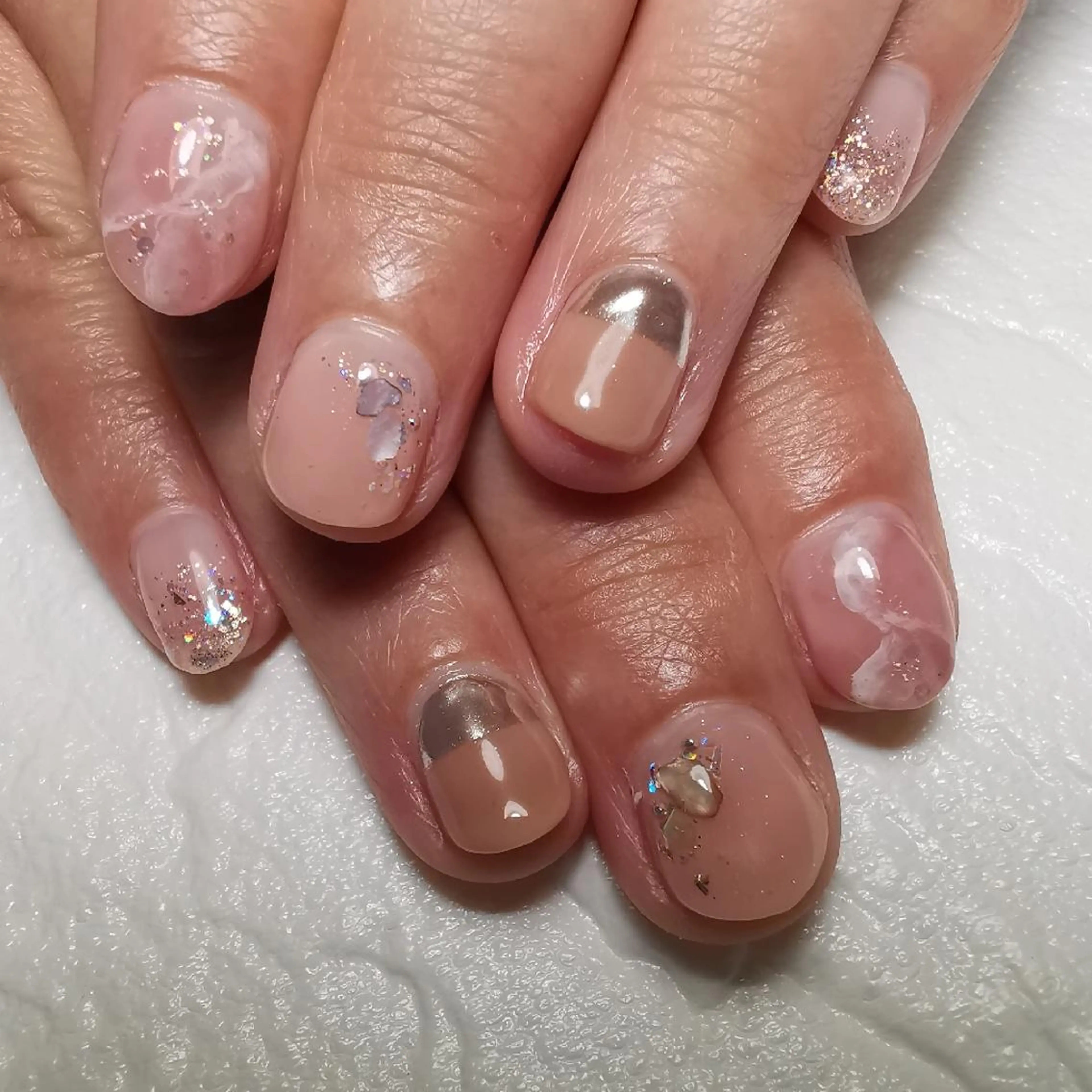 ネイル 持ち込み ハンドネイル reve あやののネイルデザイン