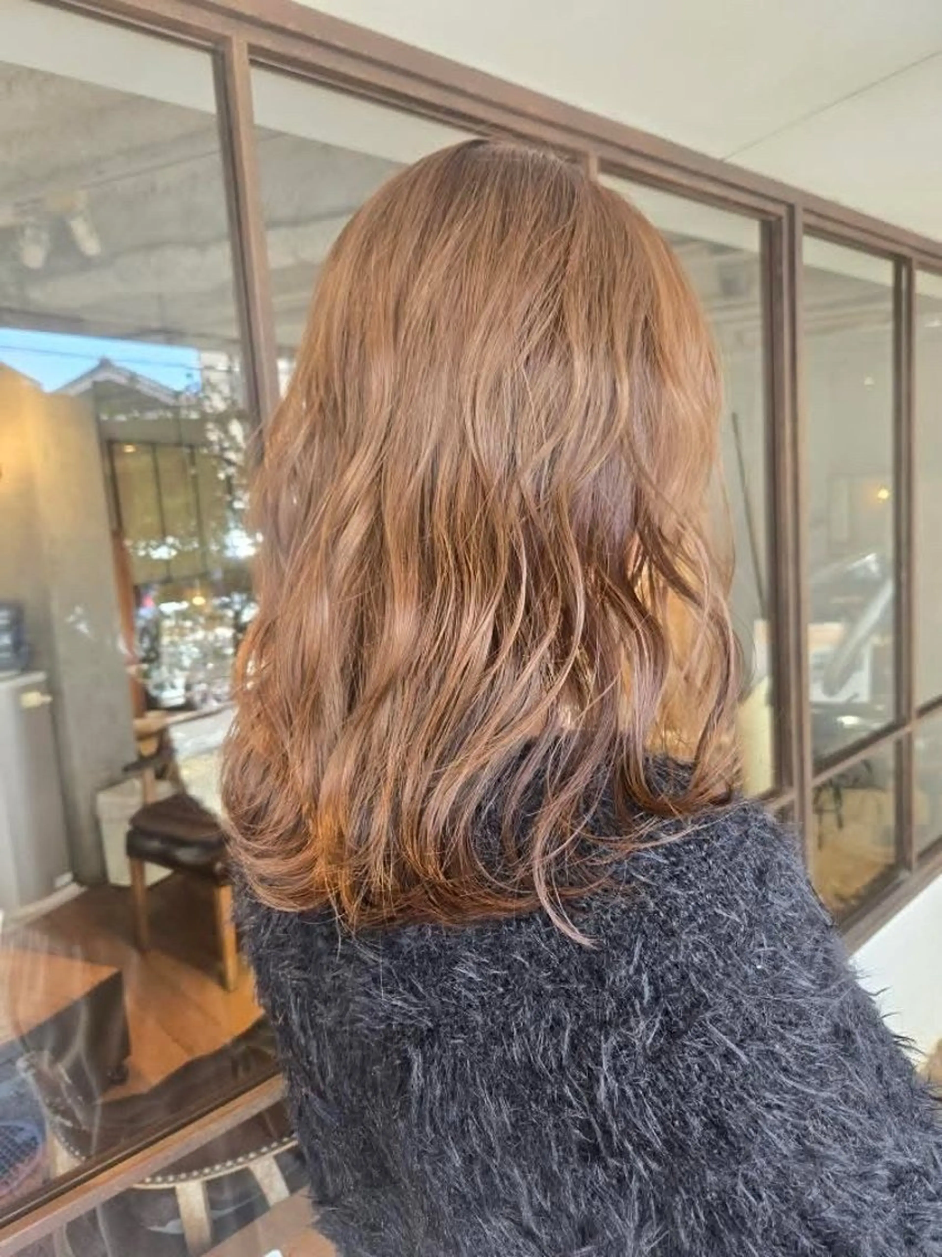 ロング カラー カット ヘアカラー 韓国好き🇰🇷 美容師MIKUのヘアスタイル