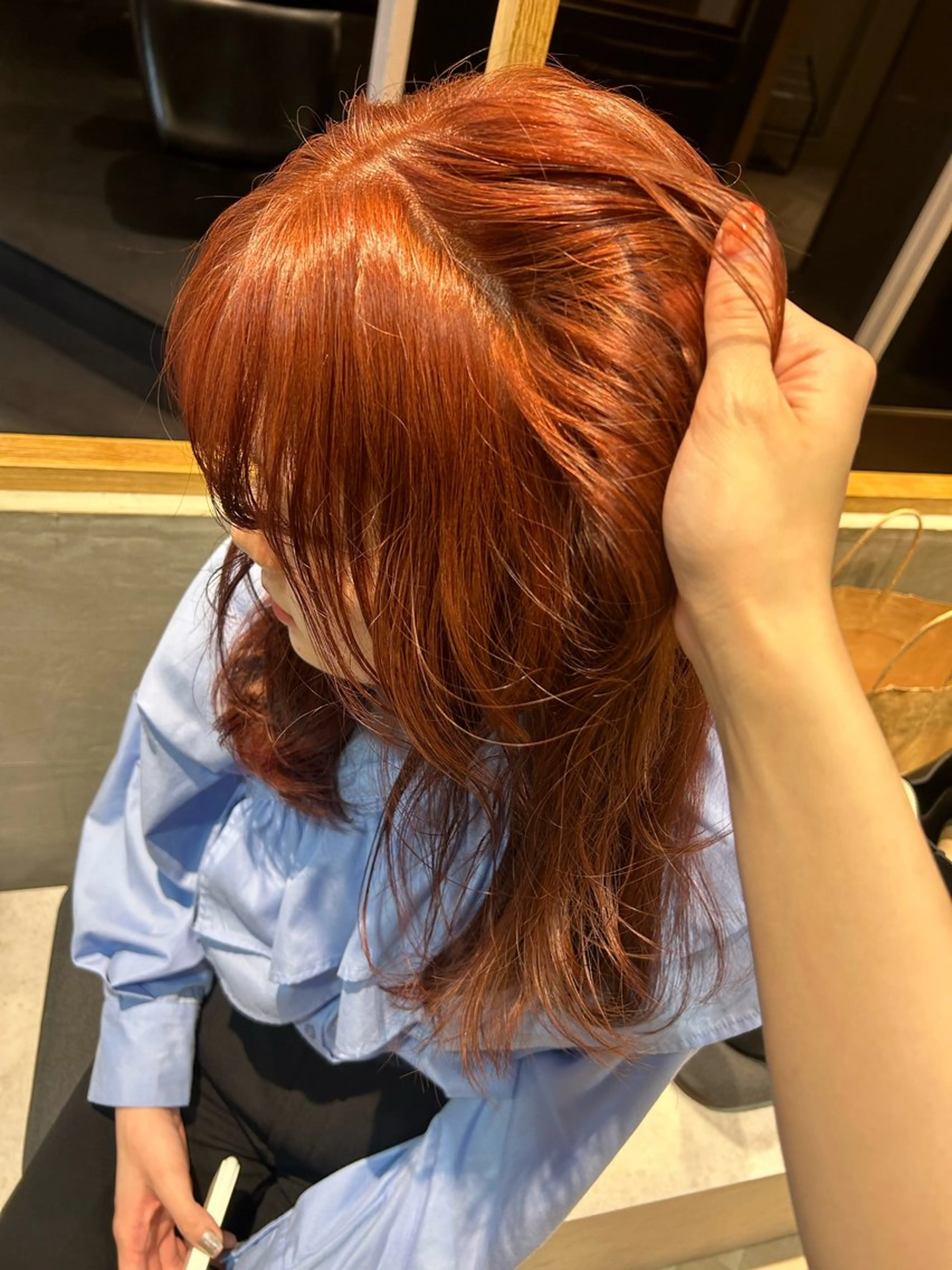 カラー ヘアカラー 🐢ダブルカラー🐢 透明感/このかのヘアスタイル