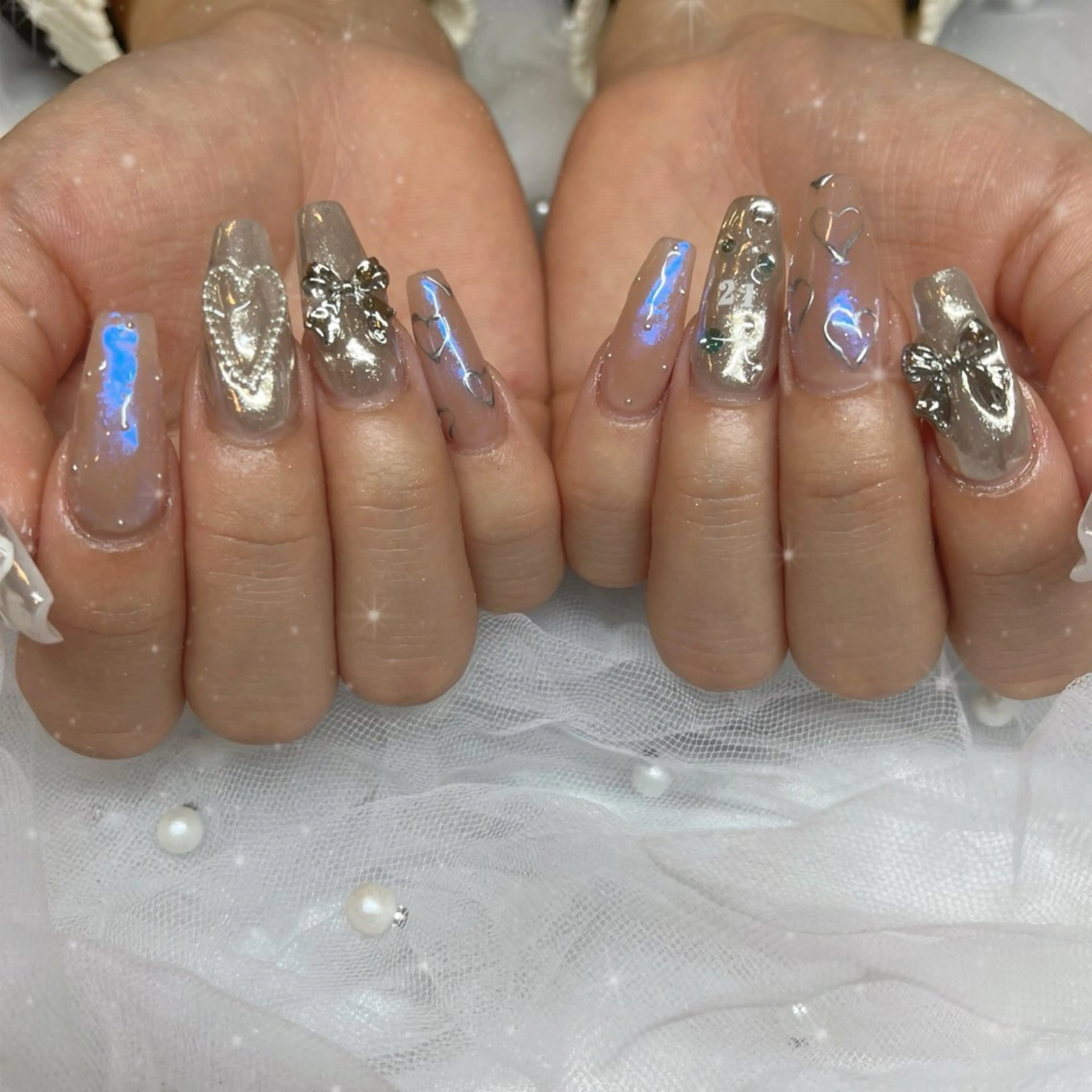 ネイル ハンドネイル BlueDaisy 栄本店のネイルデザイン