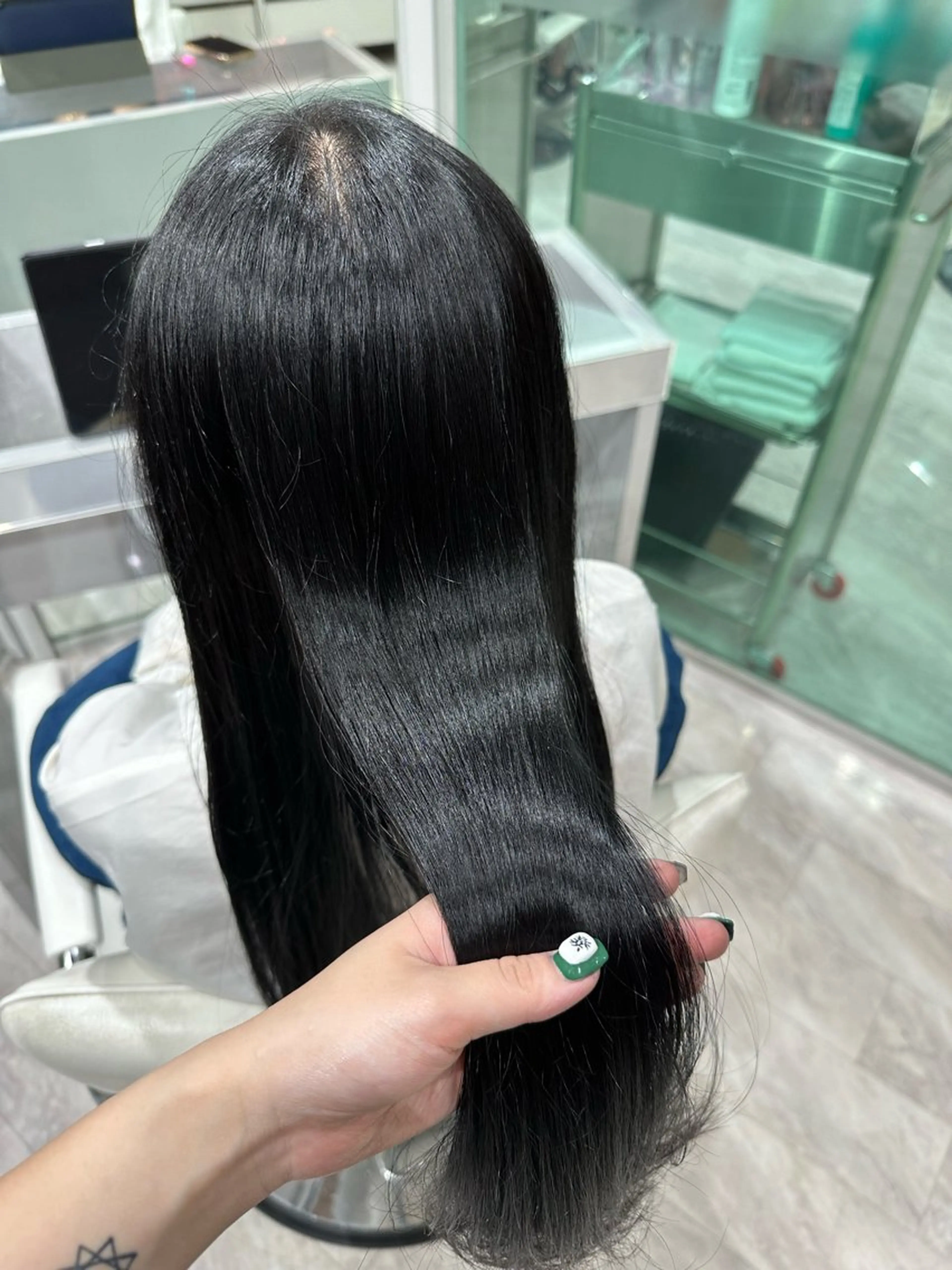 ロング ヘアカラー 酸性ストレート/艶髪 /縮毛/sara❄️のヘアスタイル